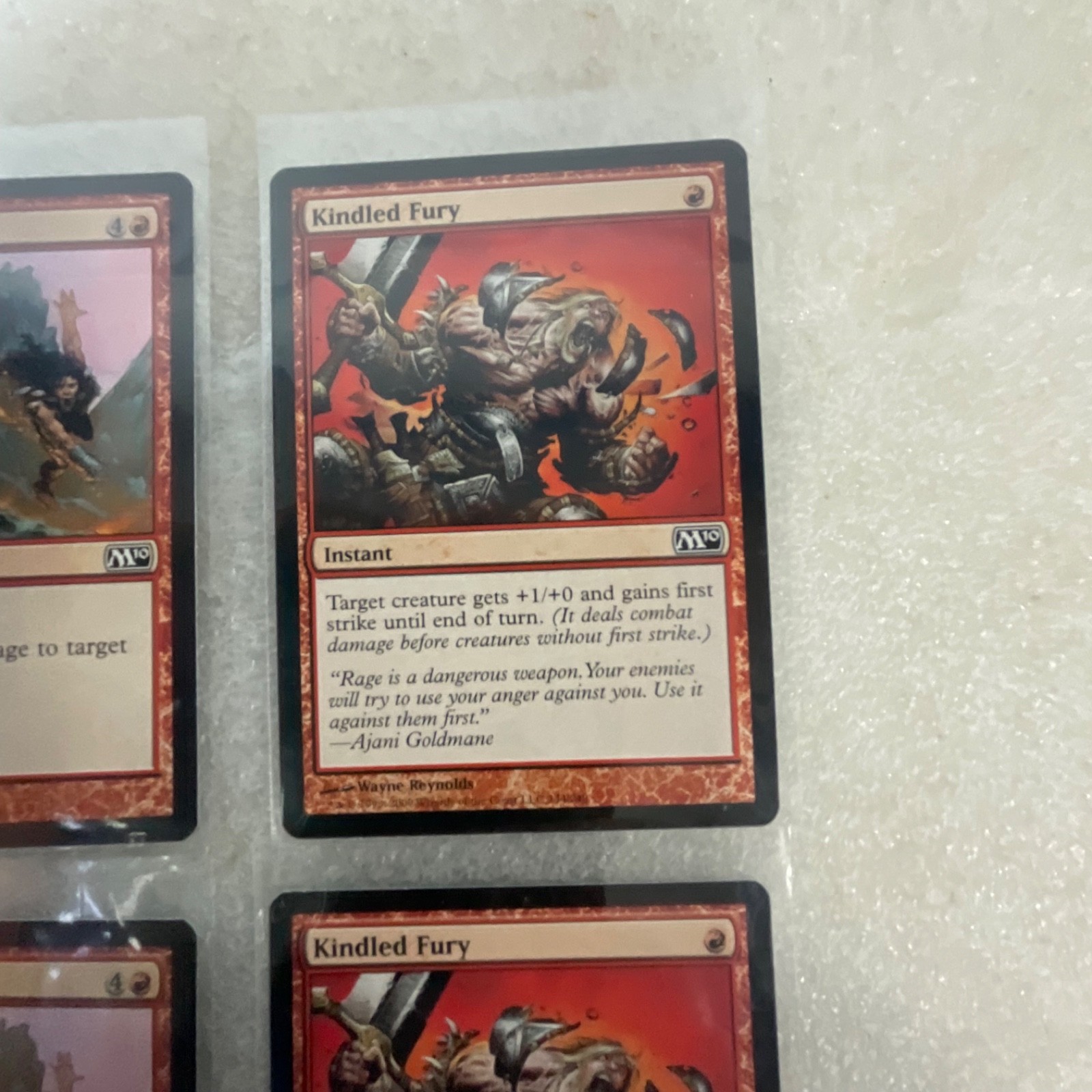 Magic the Gathering Lot of 20 Red M13 Core Set Cards - Image 6