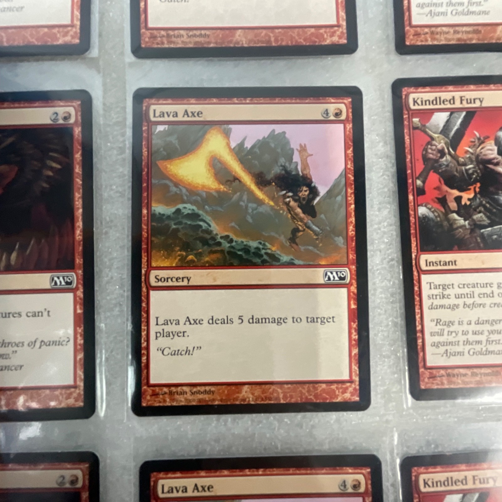 Magic the Gathering Lot of 20 Red M13 Core Set Cards - Image 8