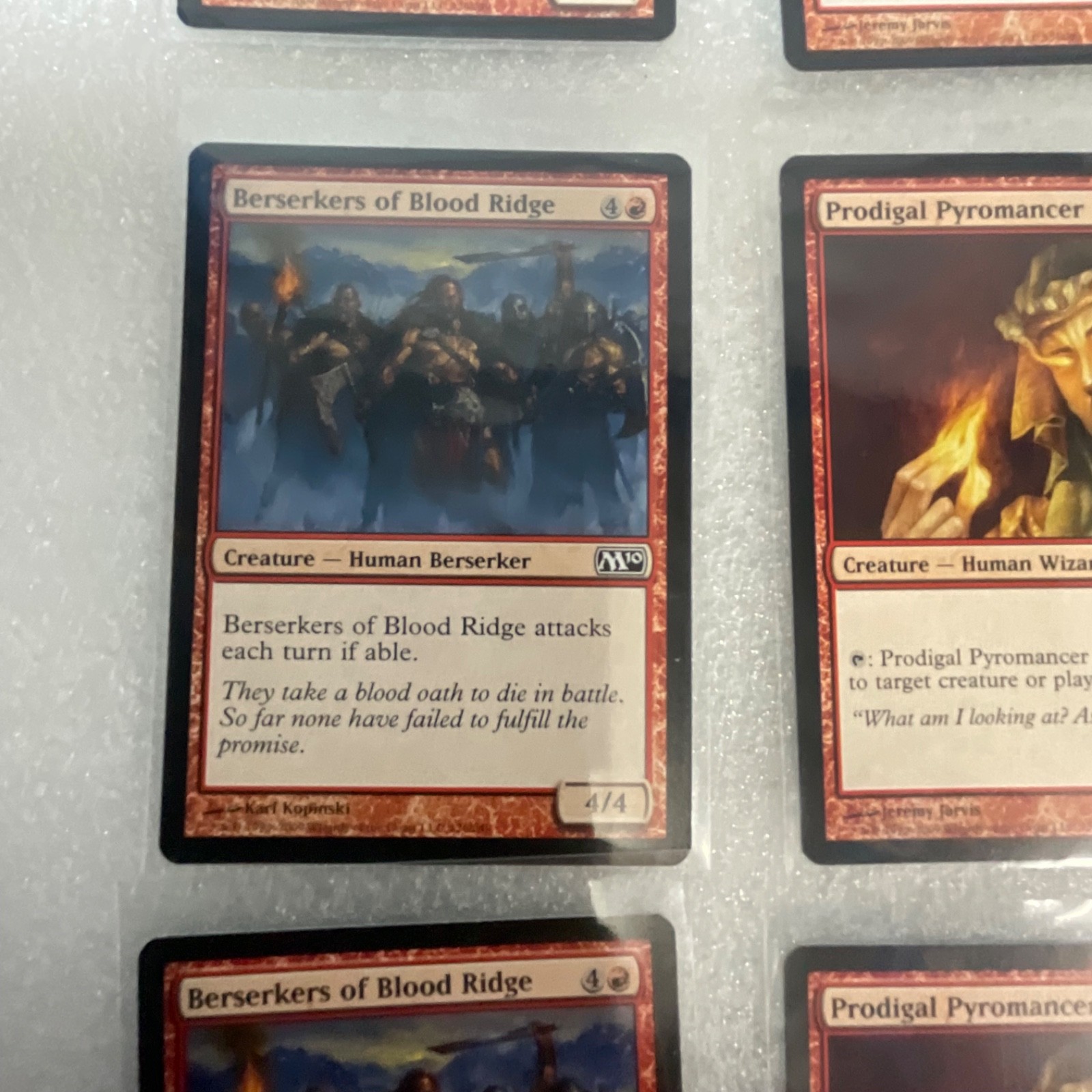 Magic the Gathering Lot of 20 Red M13 Core Set Cards - Image 11
