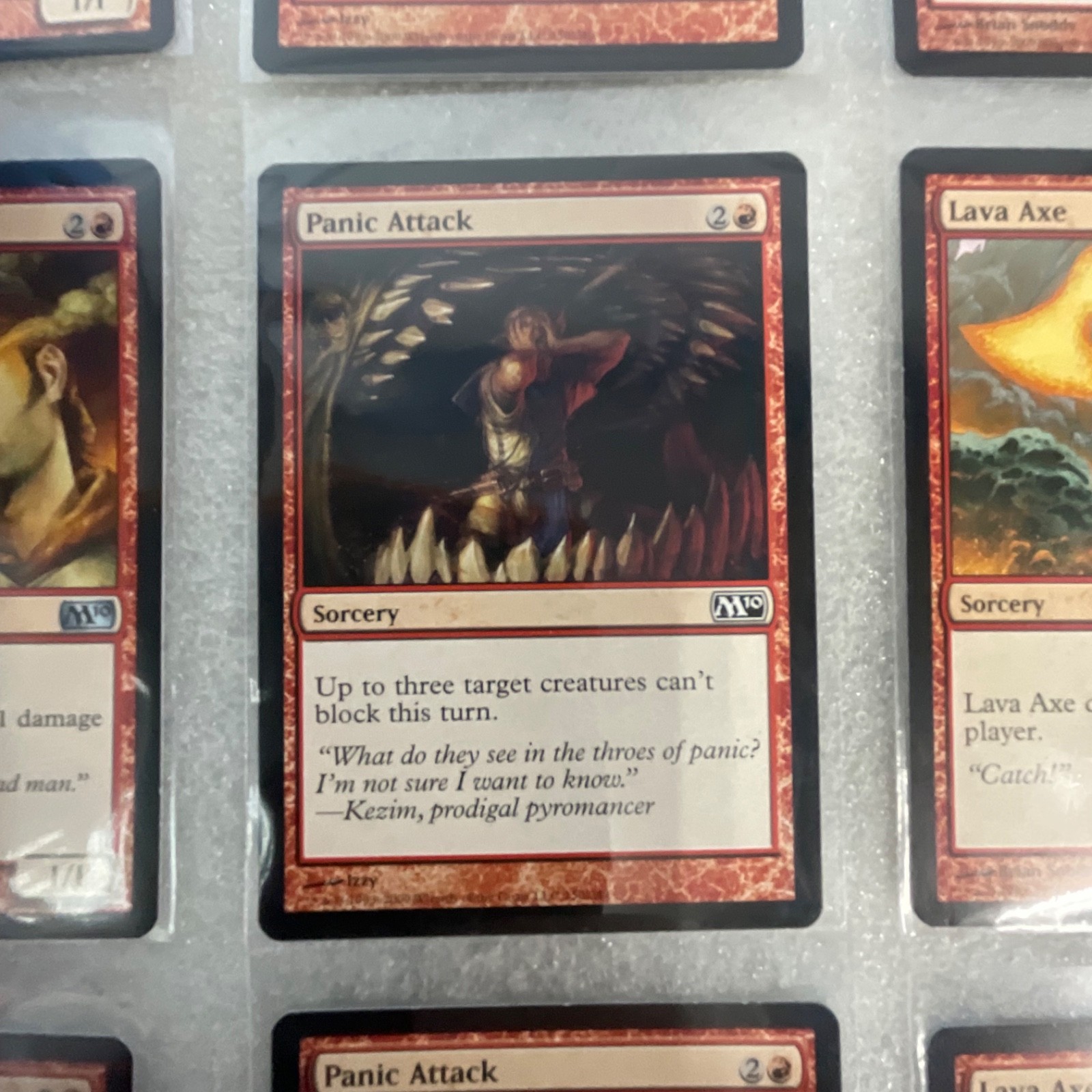 Magic the Gathering Lot of 20 Red M13 Core Set Cards - Image 9