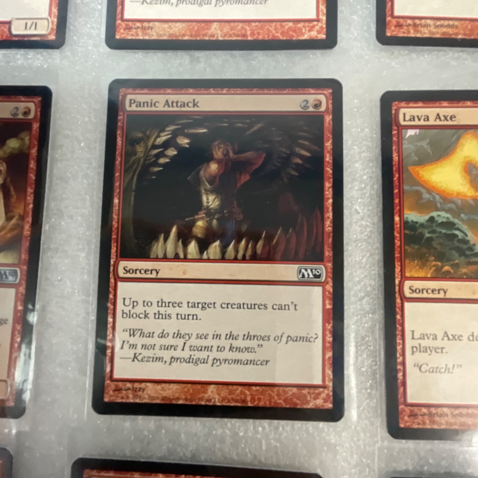 Magic the Gathering Lot of 20 Red M13 Core Set Cards - Image 14