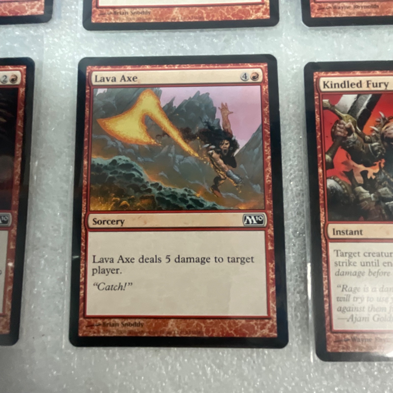 Magic the Gathering Lot of 20 Red M13 Core Set Cards - Image 18