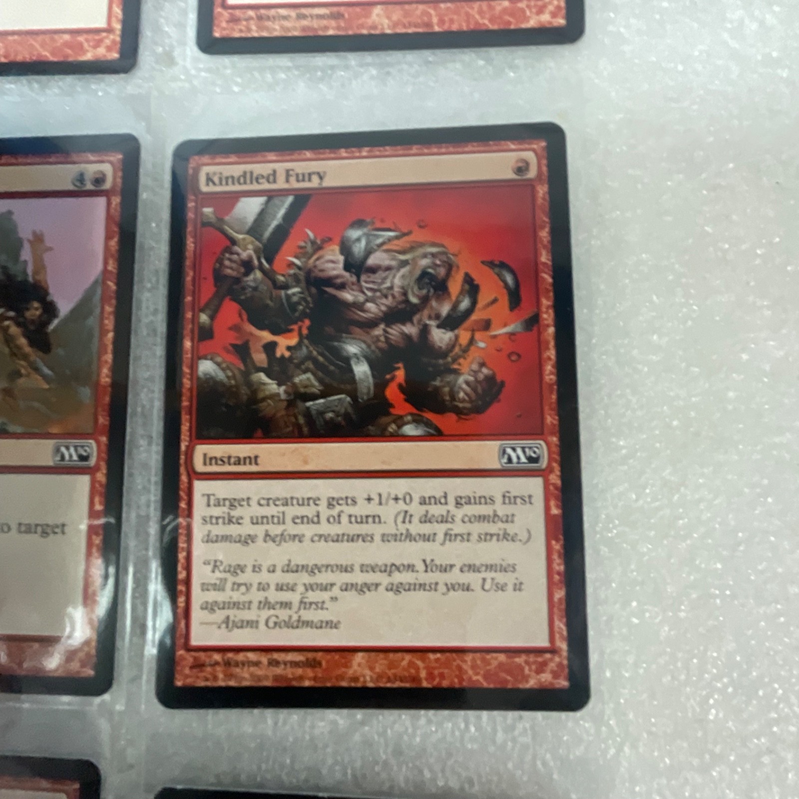 Magic the Gathering Lot of 20 Red M13 Core Set Cards - Image 16