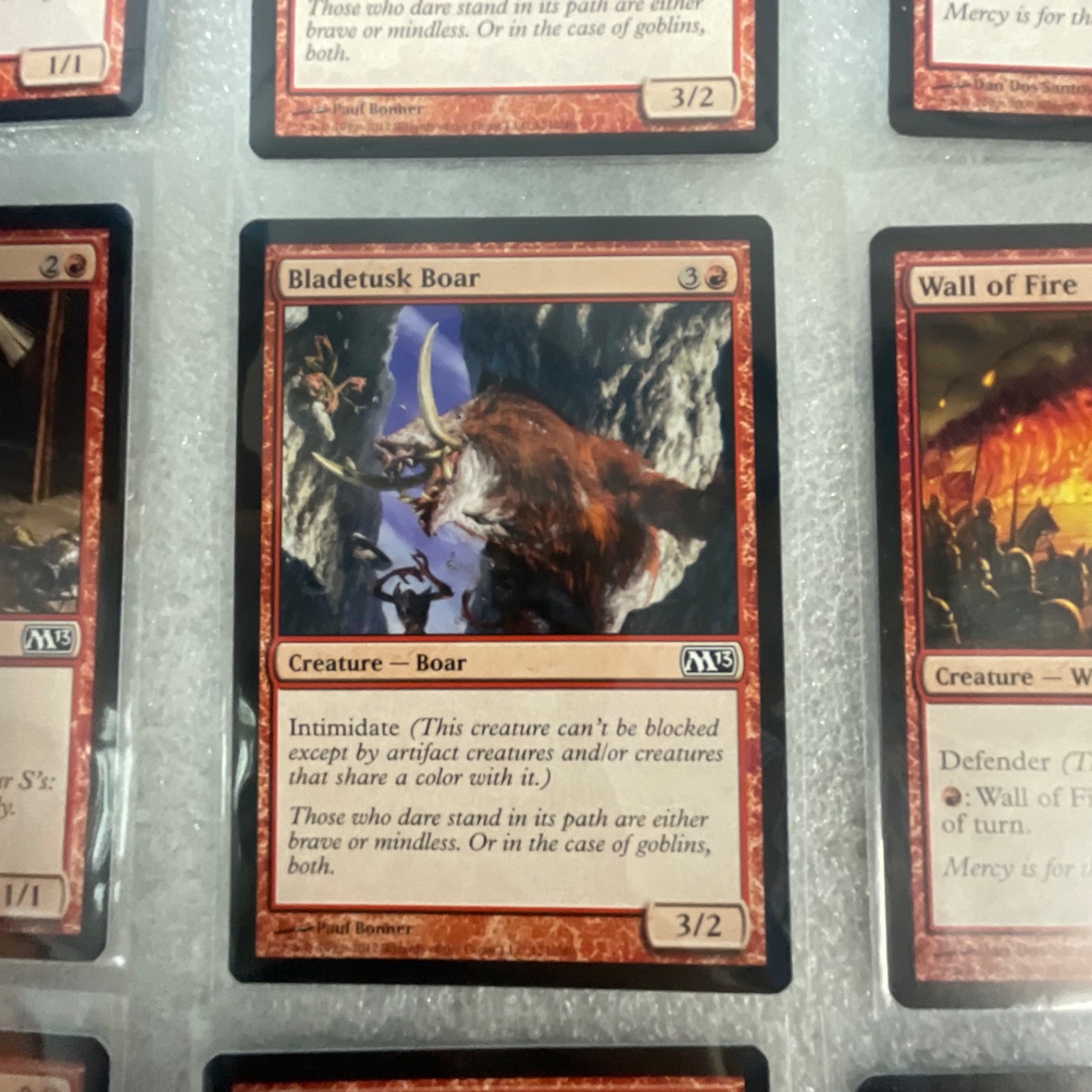 Magic the Gathering Lot of 20 Red M13 Cards Reckless Brute Smelt - Image 12
