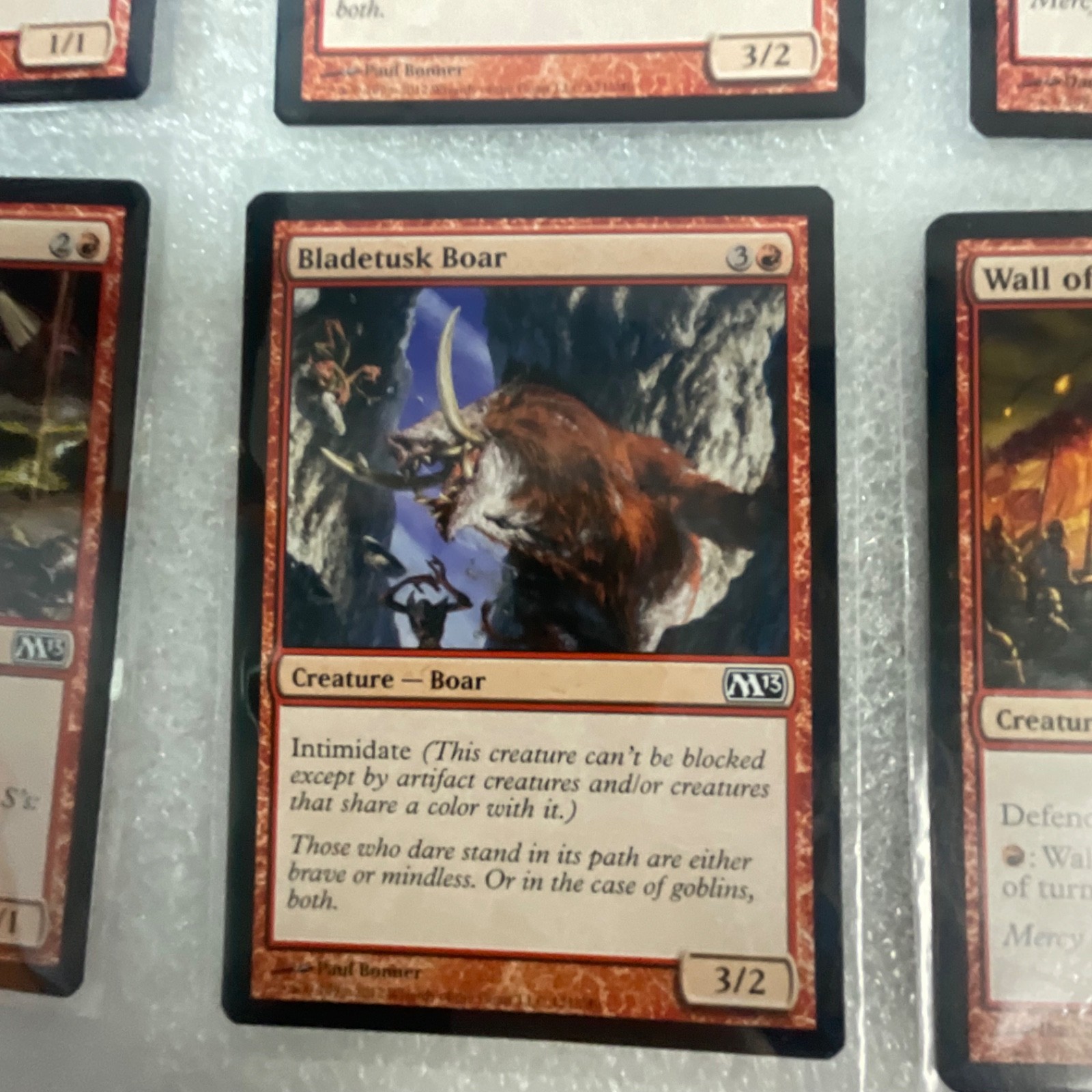 Magic the Gathering Lot of 20 Red M13 Cards Reckless Brute Smelt - Image 13