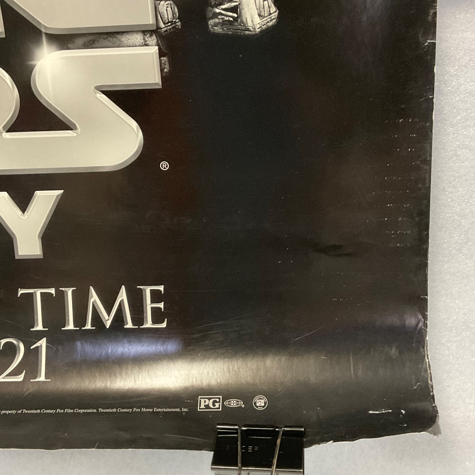2004 Star Wars Trilogy DVD Release Poster 40in x 27in Black & White Promo - Image 6