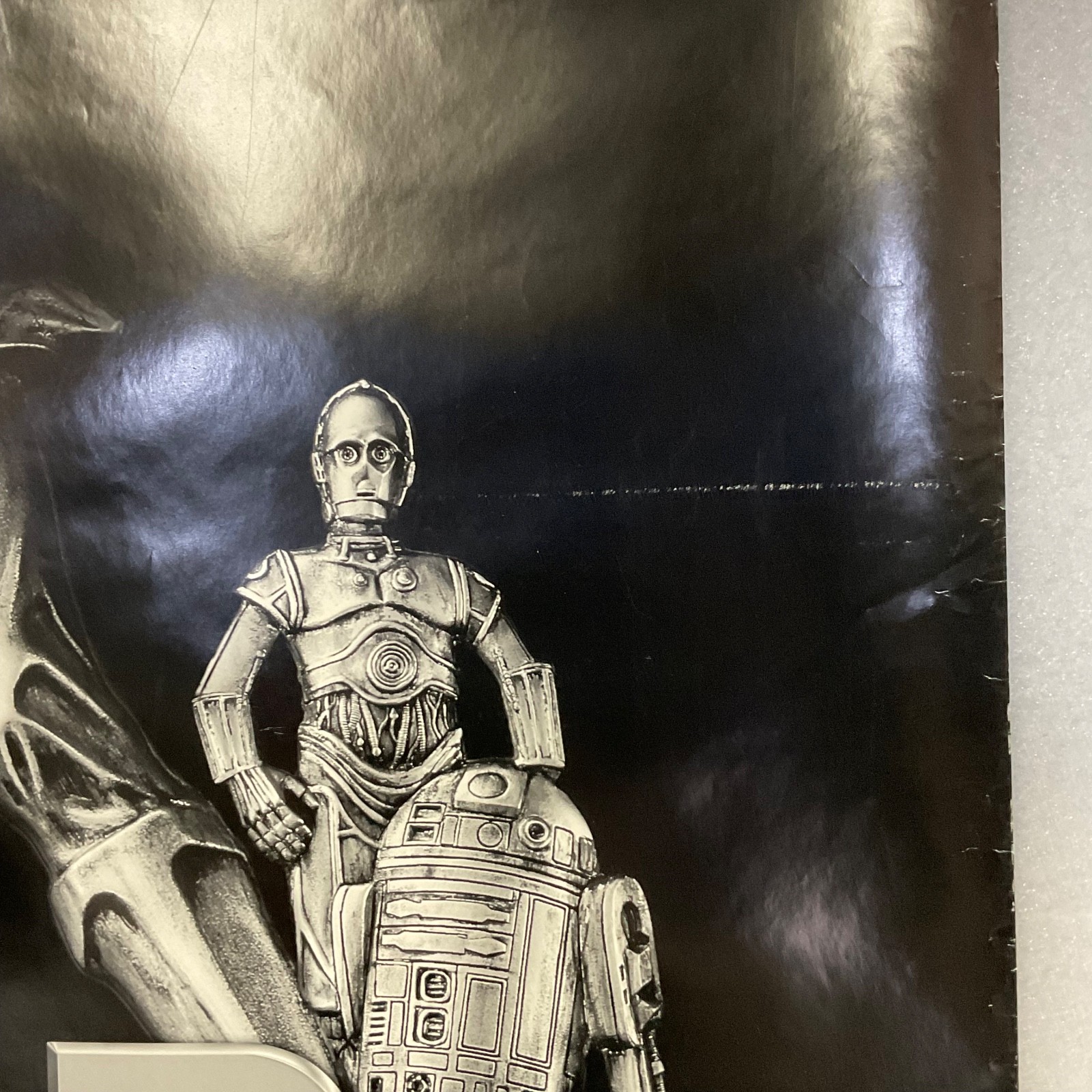 2004 Star Wars Trilogy DVD Release Poster 40in x 27in Black & White Promo - Image 5