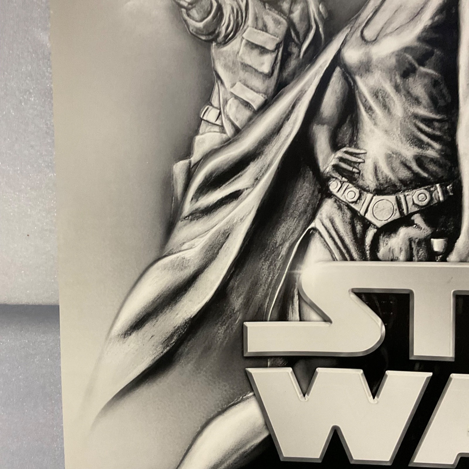 2004 Star Wars Trilogy DVD Release Poster 40in x 27in Black & White Promo - Image 10