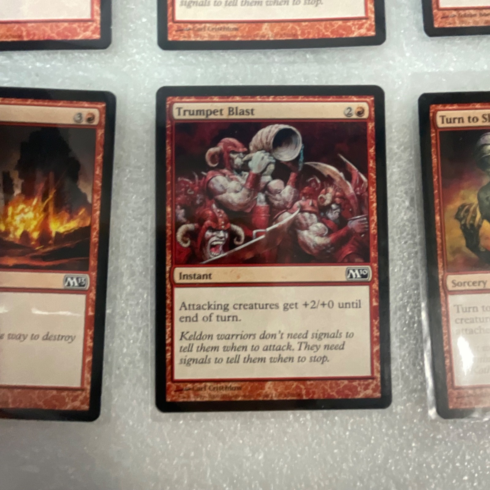 Magic the Gathering Lot of 20 Red M13 Cards Chandra's Fury - Image 14
