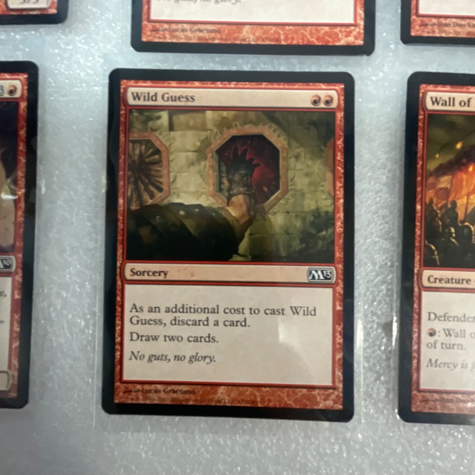 Magic the Gathering Lot of 20 Red M13 Cards Canyon Minotaur - Image 6