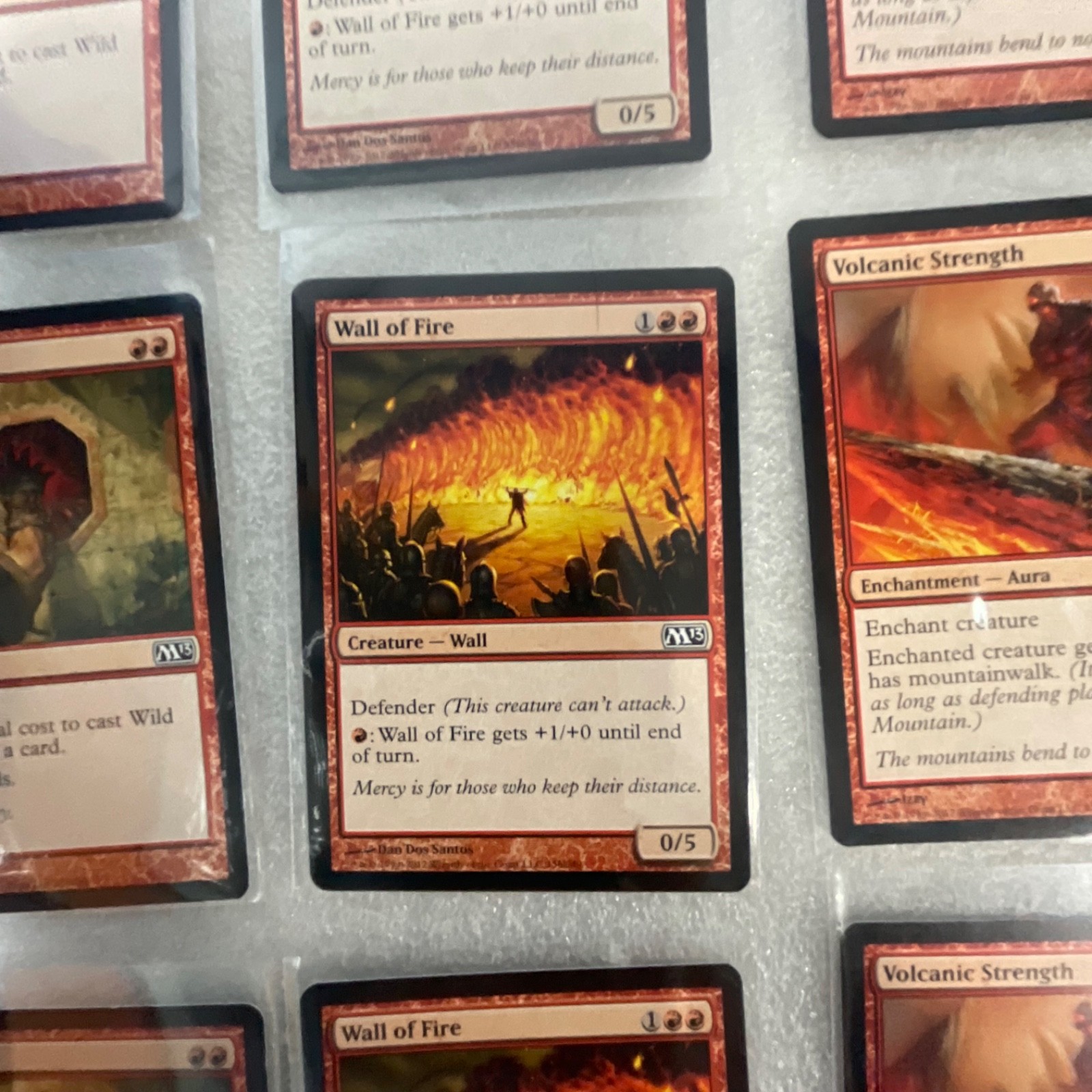 Magic the Gathering Lot of 20 Red M13 Cards Canyon Minotaur - Image 11