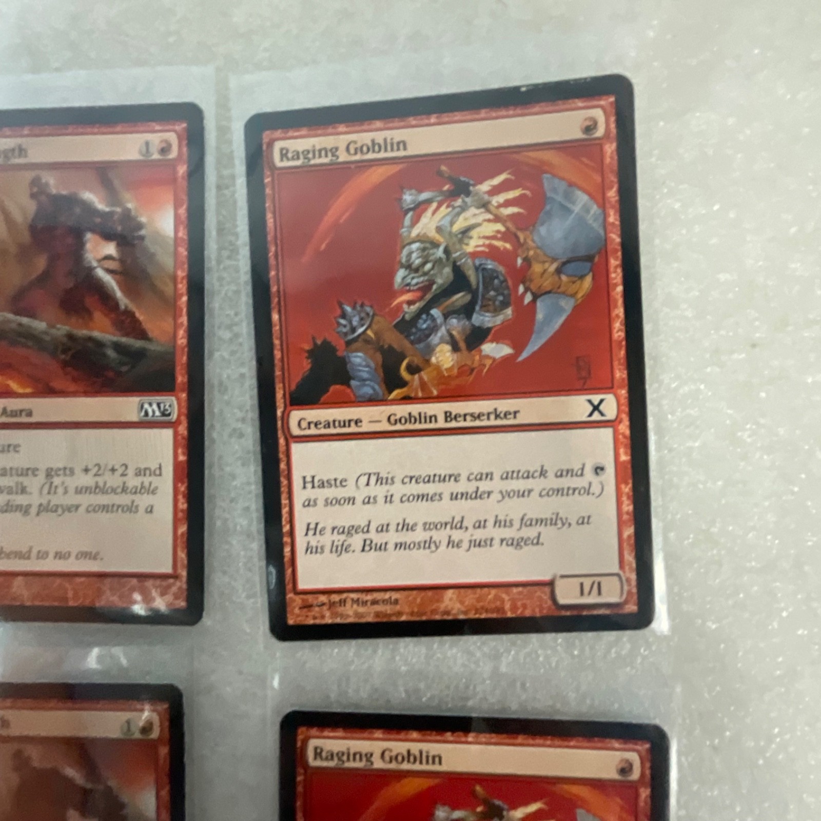 Magic the Gathering Lot of 20 Red M13 Cards Canyon Minotaur - Image 18