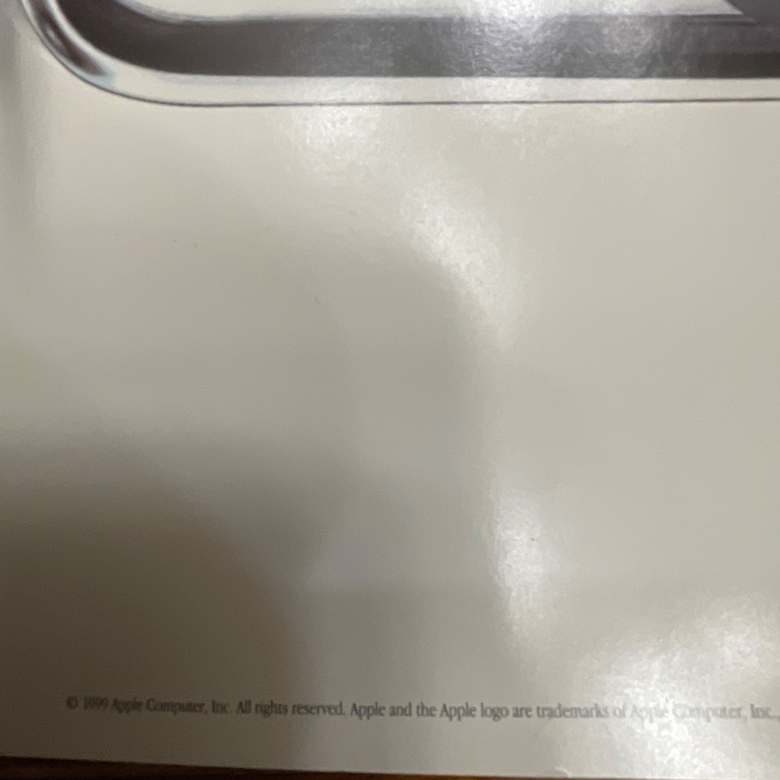 1999 Apple Cinema Display Poster 27in x 70in Macintosh Ad Thick Paper - Image 7