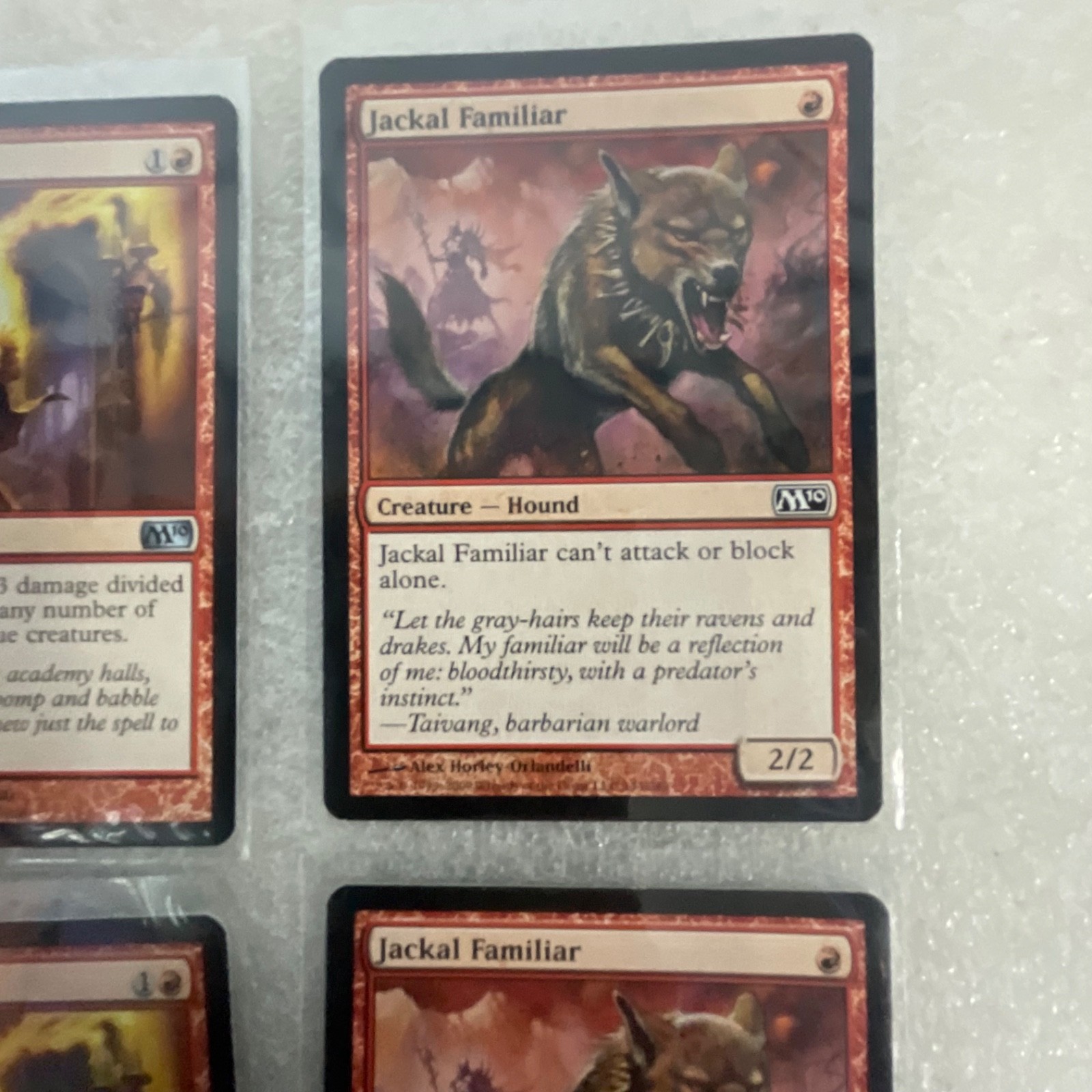 Magic the Gathering Lot of 20 Red M13 Cards Fireball Dragon Whelp - Image 19