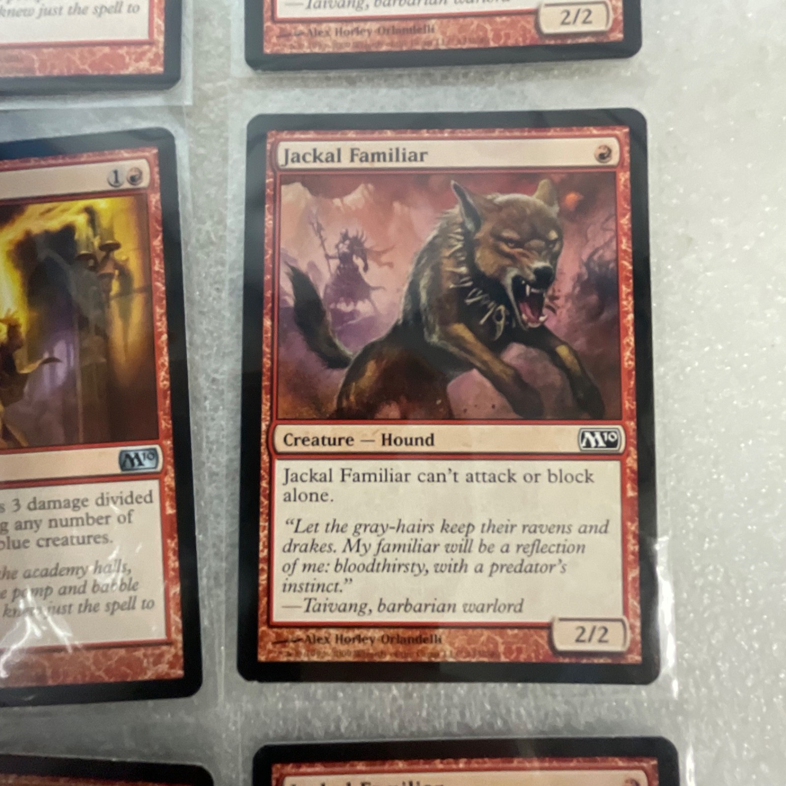 Magic the Gathering Lot of 20 Red M13 Cards Fireball Dragon Whelp - Image 20