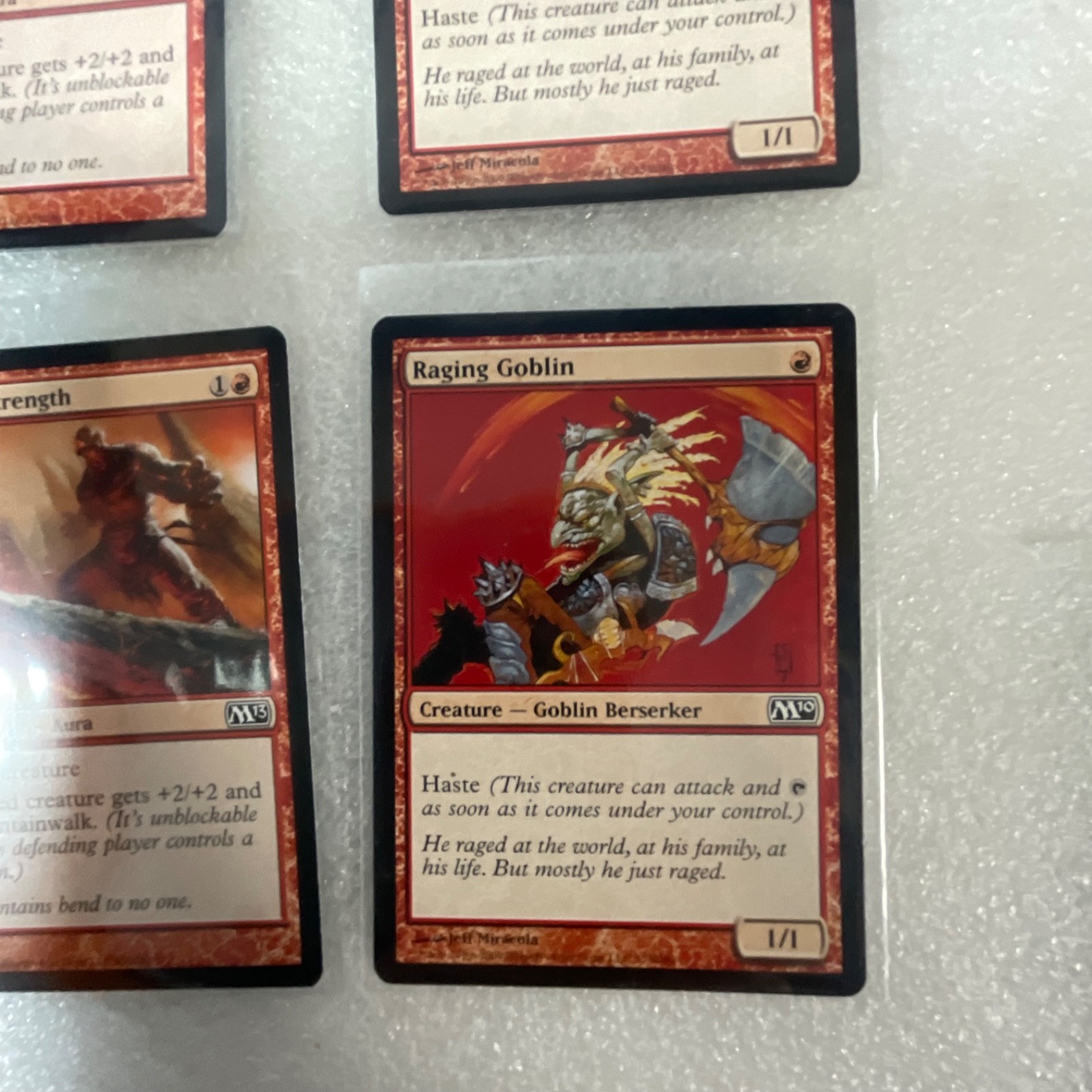 Magic the Gathering Lot of 20 Red M13 Cards Canyon Minotaur - Image 21
