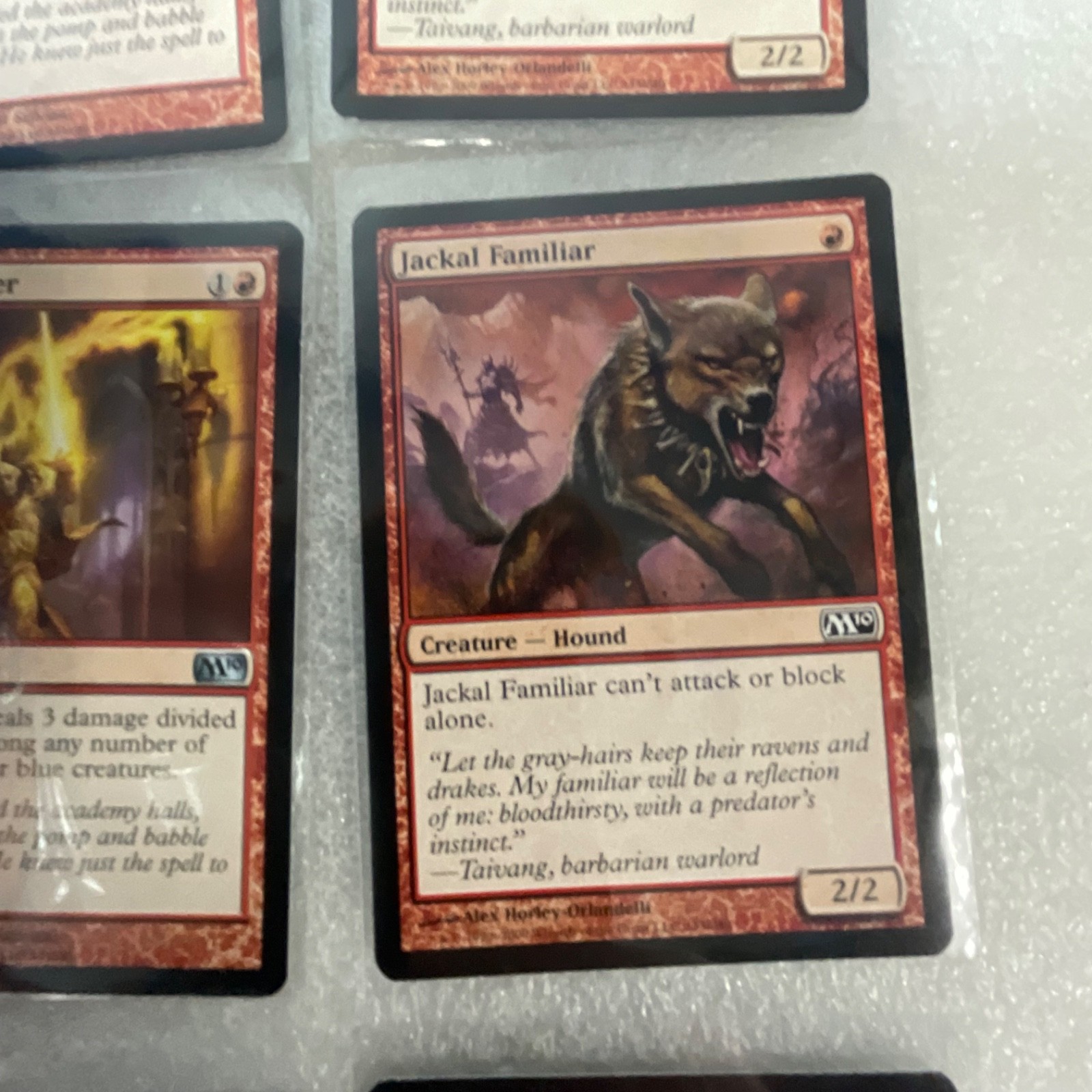 Magic the Gathering Lot of 20 Red M13 Cards Fireball Dragon Whelp - Image 21