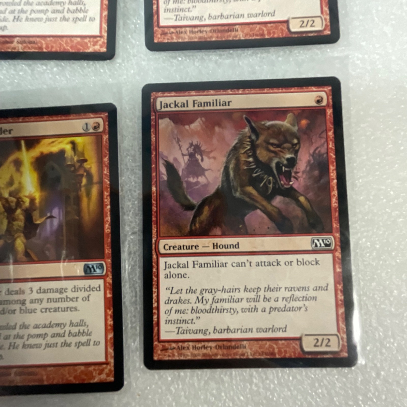 Magic the Gathering Lot of 20 Red M13 Cards Fireball Dragon Whelp - Image 22