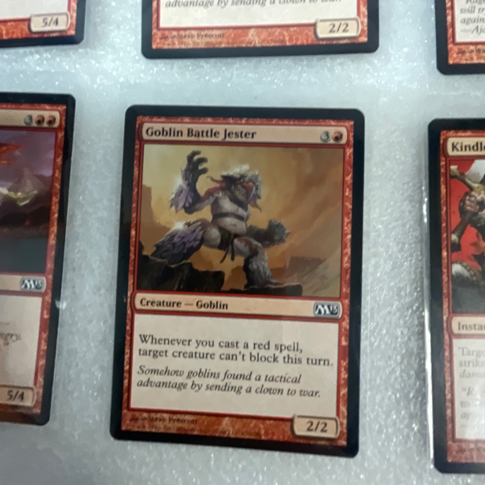 Magic the Gathering Lot of 20 Red M13 Fire Elemental Krenko's Command - Image 13
