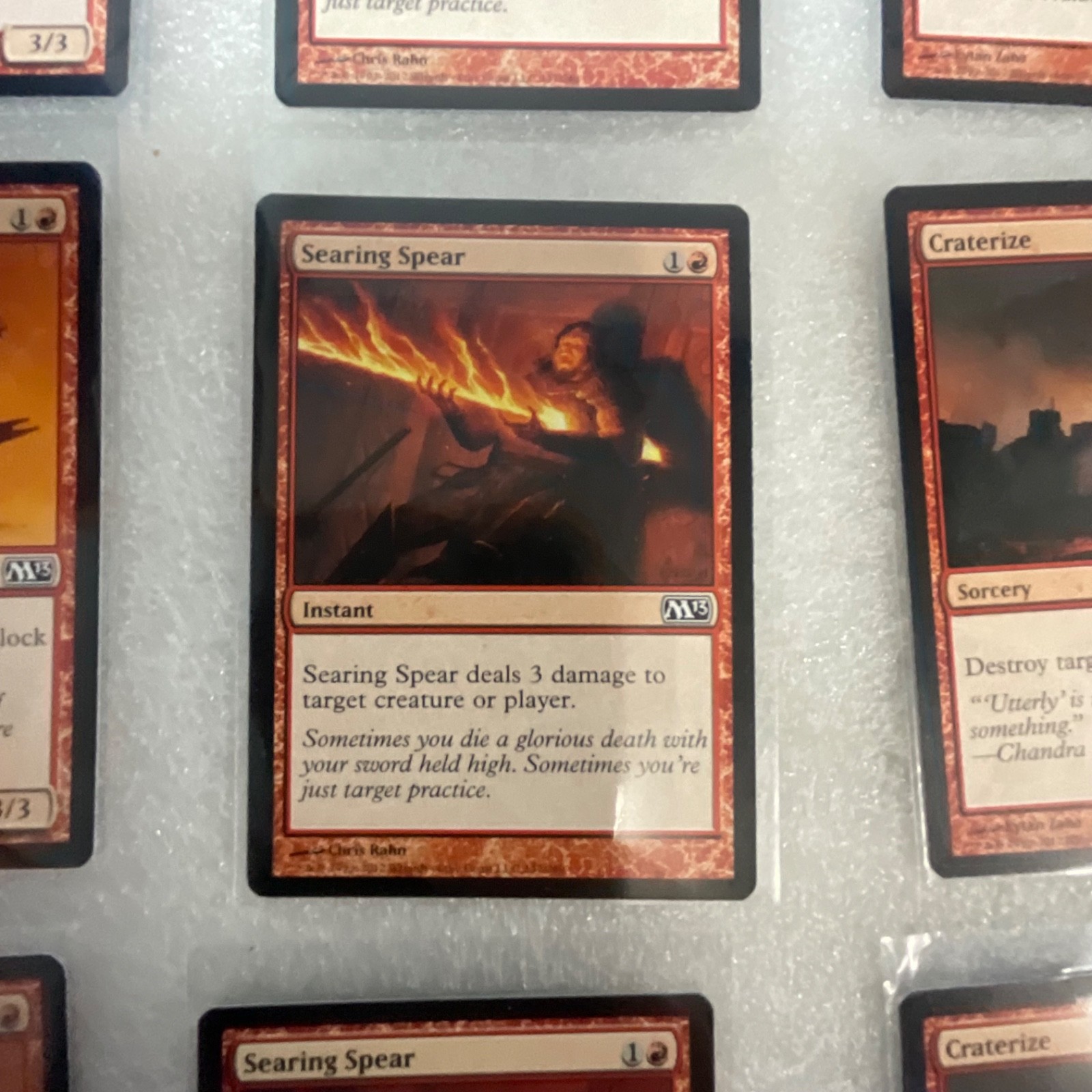 Magic the Gathering Lot of 20 Red M13 Mogg Flunkies Canyon Minotaur - Image 7