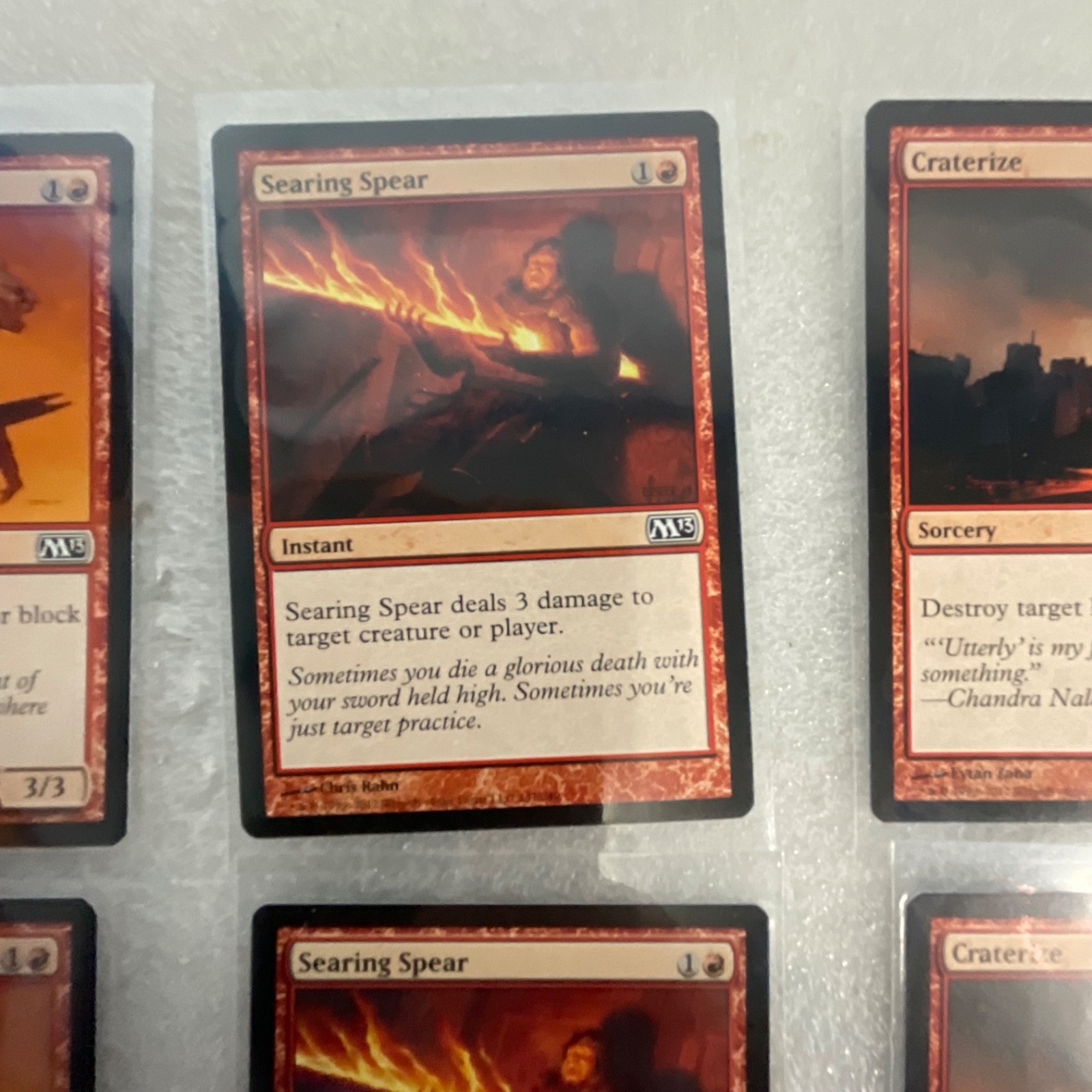 Magic the Gathering Lot of 20 Red M13 Mogg Flunkies Canyon Minotaur - Image 9