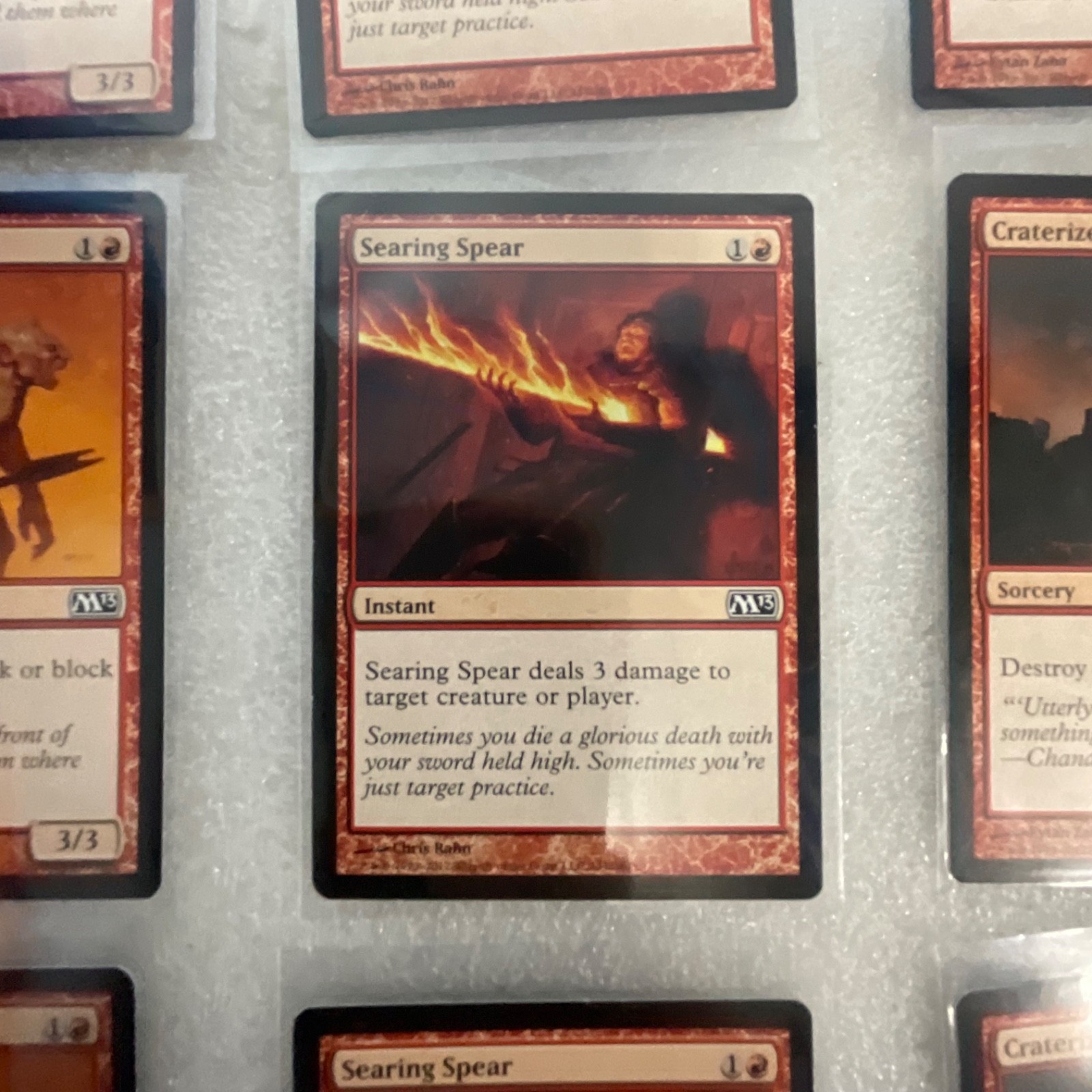 Magic the Gathering Lot of 20 Red M13 Mogg Flunkies Canyon Minotaur - Image 8