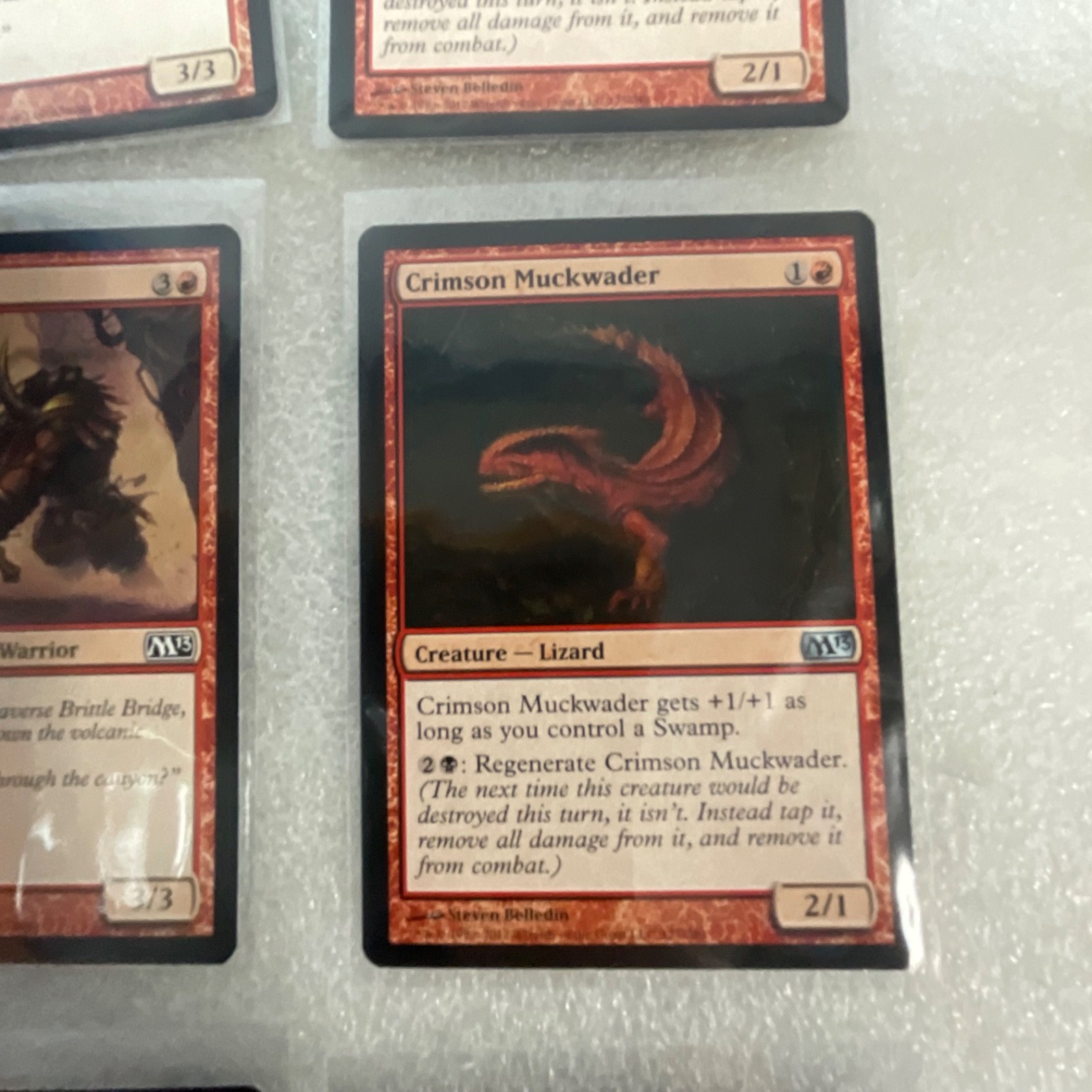 Magic the Gathering Lot of 20 Red M13 Mogg Flunkies Canyon Minotaur - Image 20