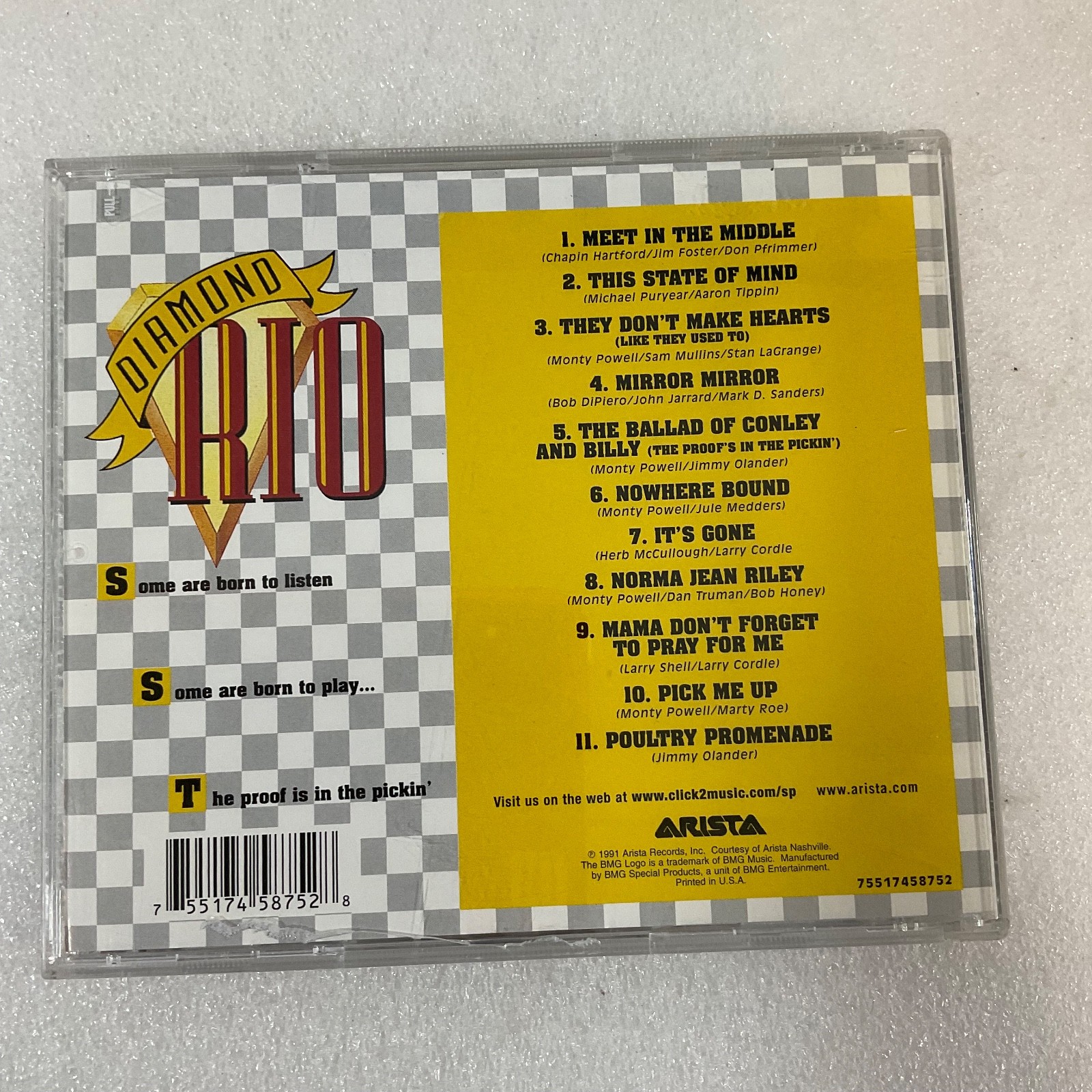 Diamond Rio Greatest Hits CD Arista Country Music - Image 2