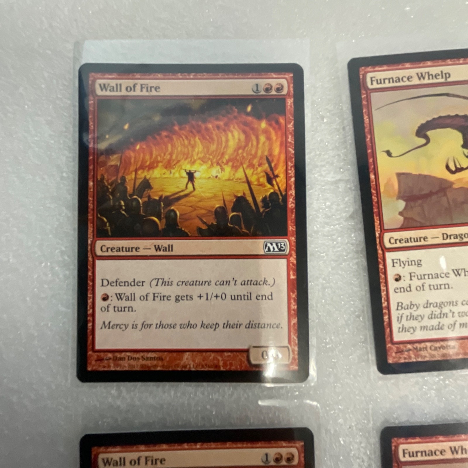 Magic the Gathering Lot of 20 Red M13 Cards Fire Elemental Mogg Flunkies - Image 2