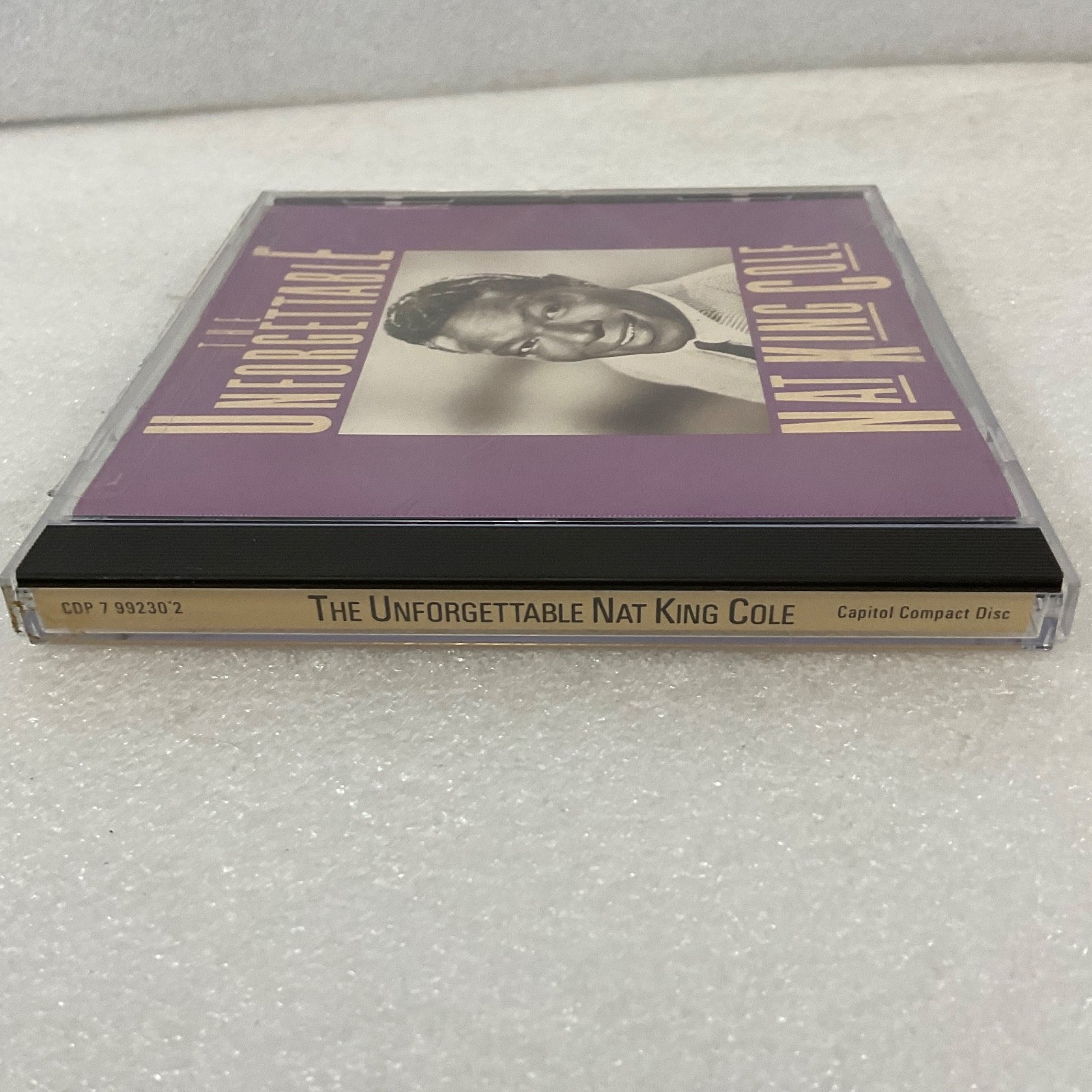 Nat King Cole The Unforgettable CD Capitol Records Jazz Vocal Pop - Image 3