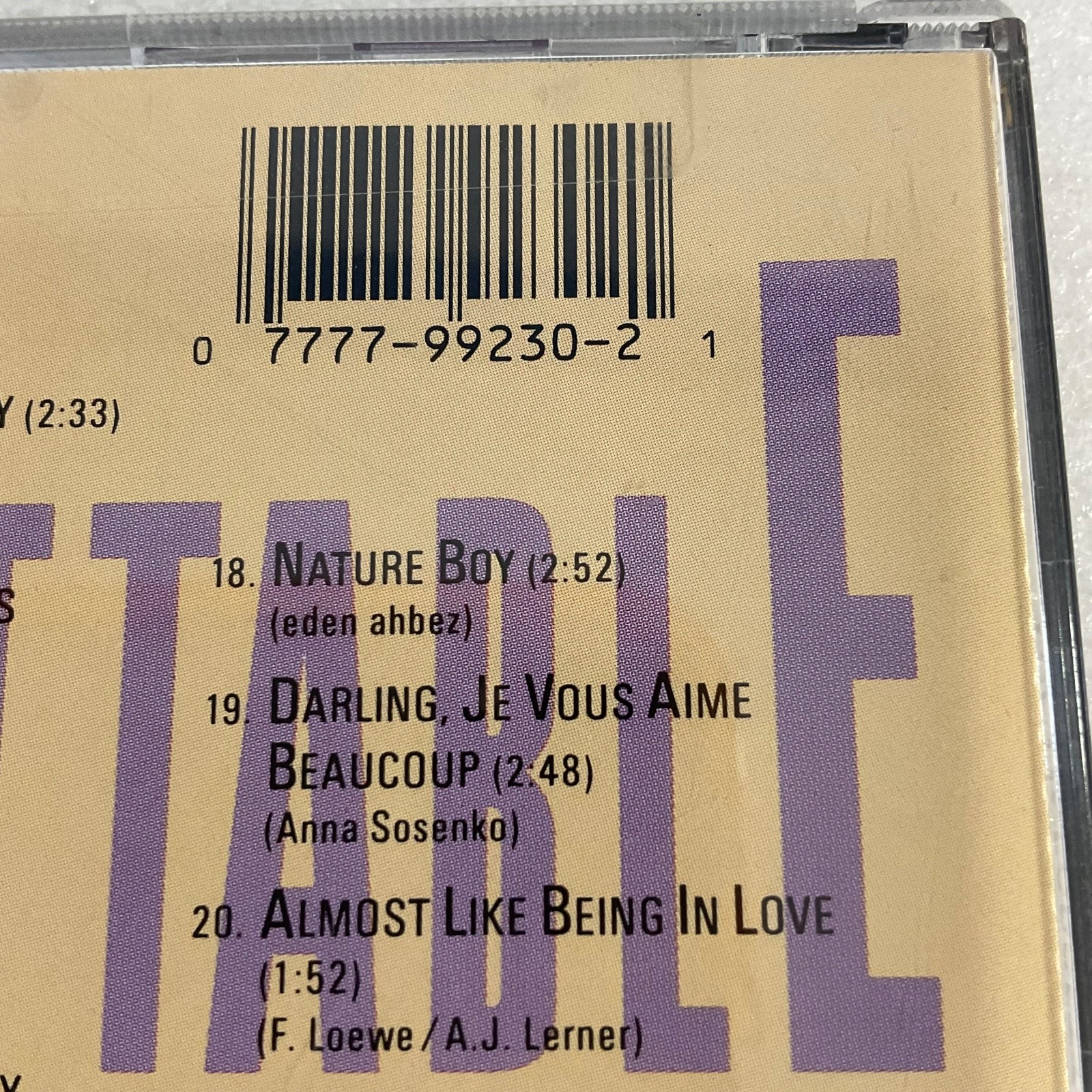 Nat King Cole The Unforgettable CD Capitol Records Jazz Vocal Pop - Image 10