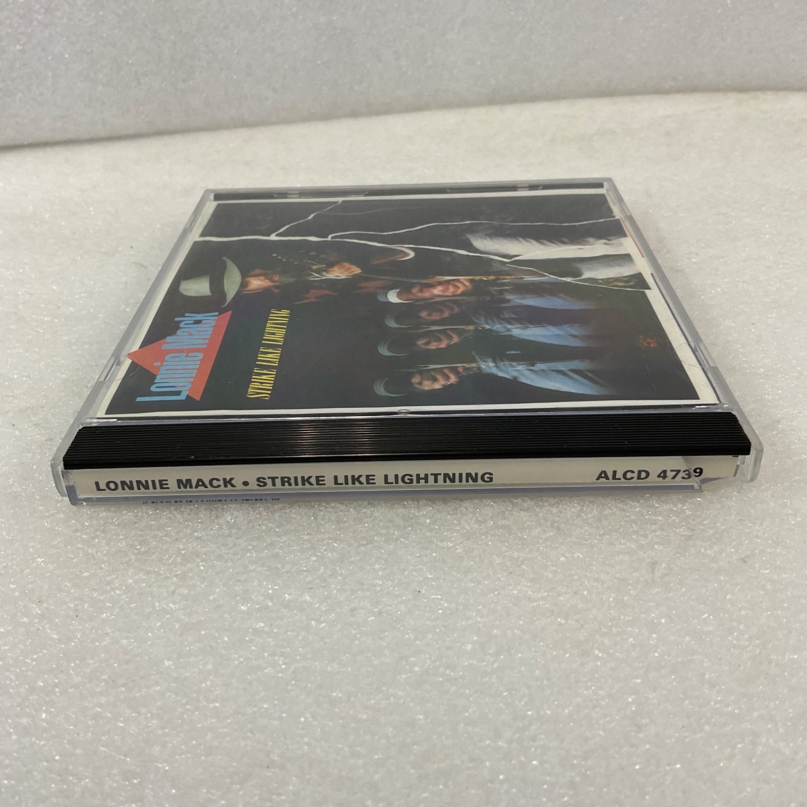 Lonnie Mack Strike Like Lightning CD Alligator Records Blues Rock Album - Image 3