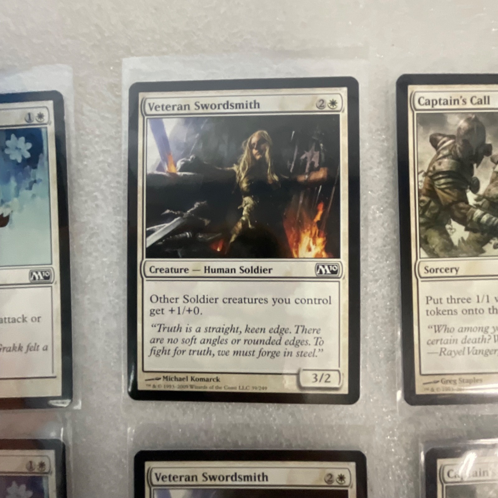 Magic the Gathering Lot of 20 White M13 Cards Divine Verdict Pacifism - Image 11
