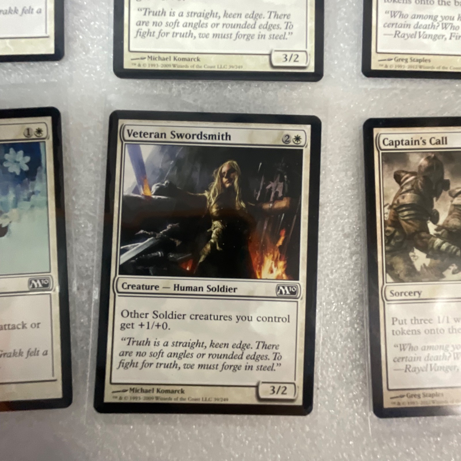Magic the Gathering Lot of 20 White M13 Cards Divine Verdict Pacifism - Image 14
