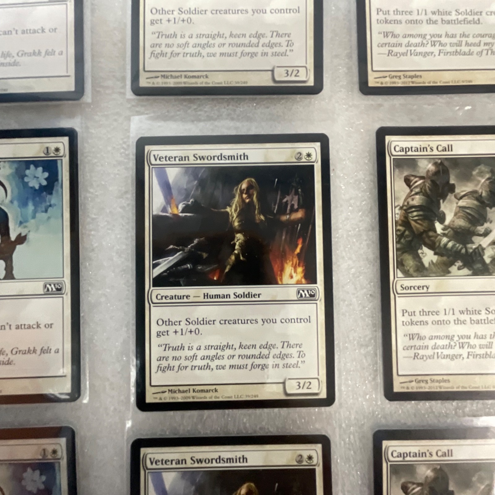 Magic the Gathering Lot of 20 White M13 Cards Divine Verdict Pacifism - Image 12