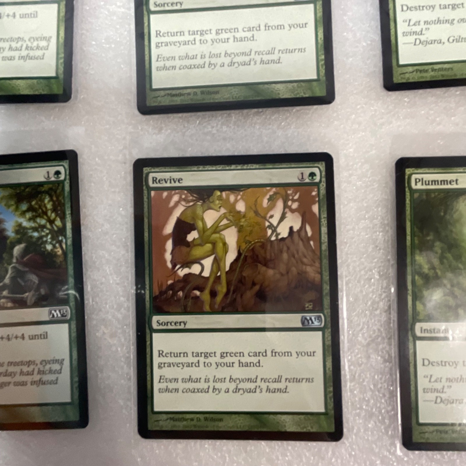 Magic the Gathering Lot of 20 Green M13 Roaring Primadox Titanic Growth - Image 14