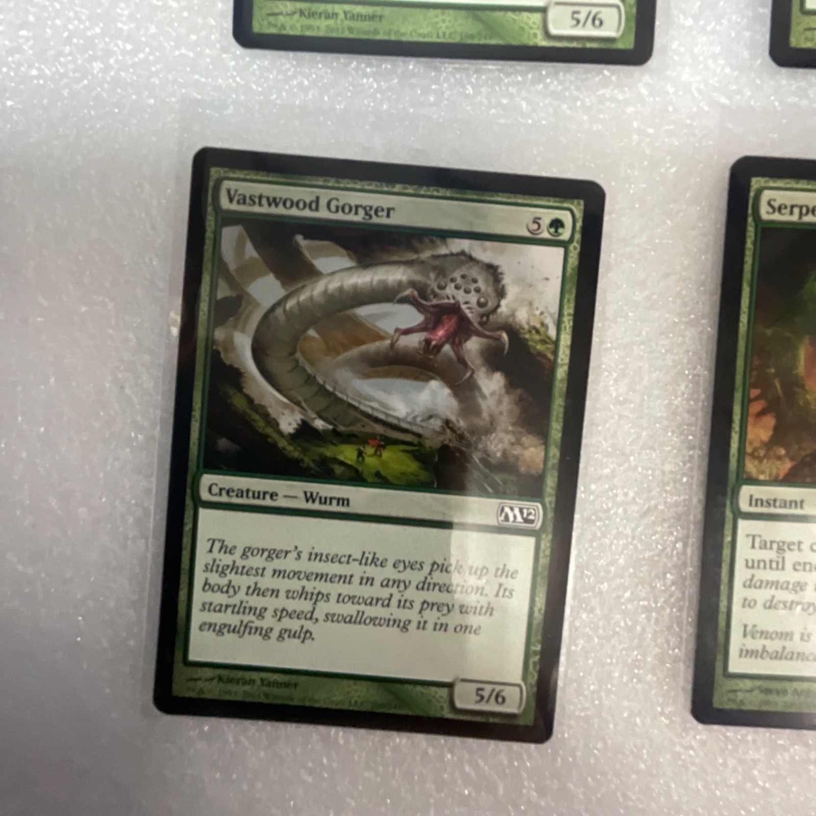 Magic the Gathering Lot of 20 Green M13 Vastwood Gorger Fungal Sprouting - Image 5