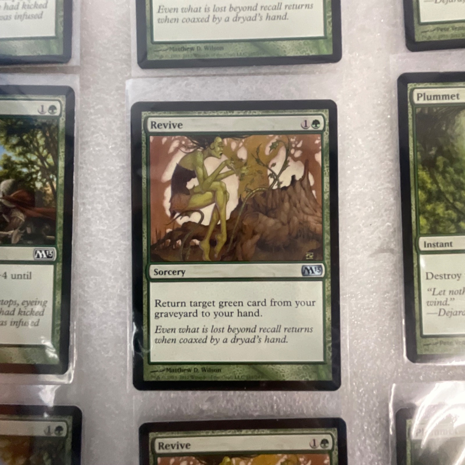 Magic the Gathering Lot of 20 Green M13 Roaring Primadox Titanic Growth - Image 16