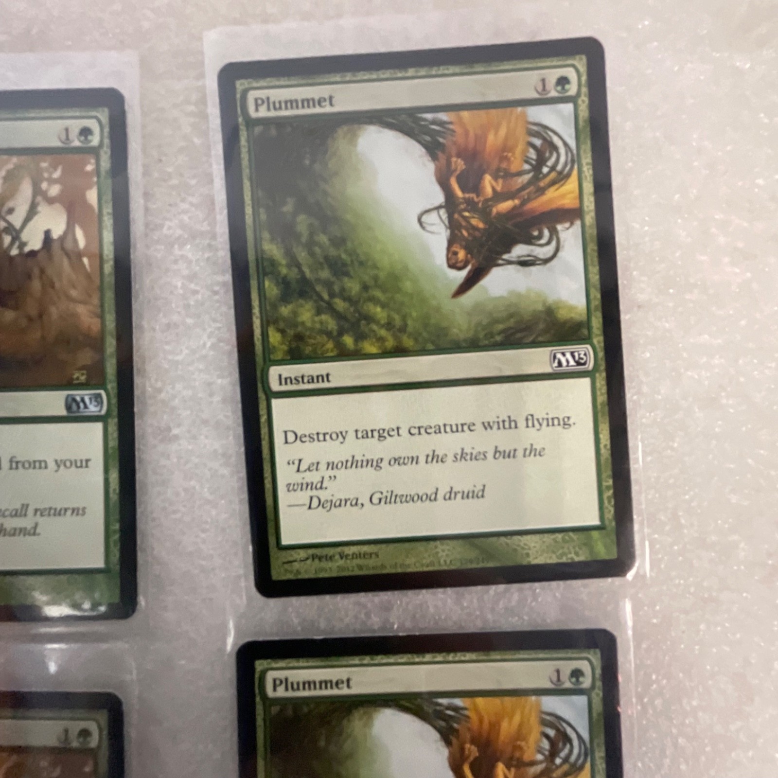 Magic the Gathering Lot of 20 Green M13 Roaring Primadox Titanic Growth - Image 18