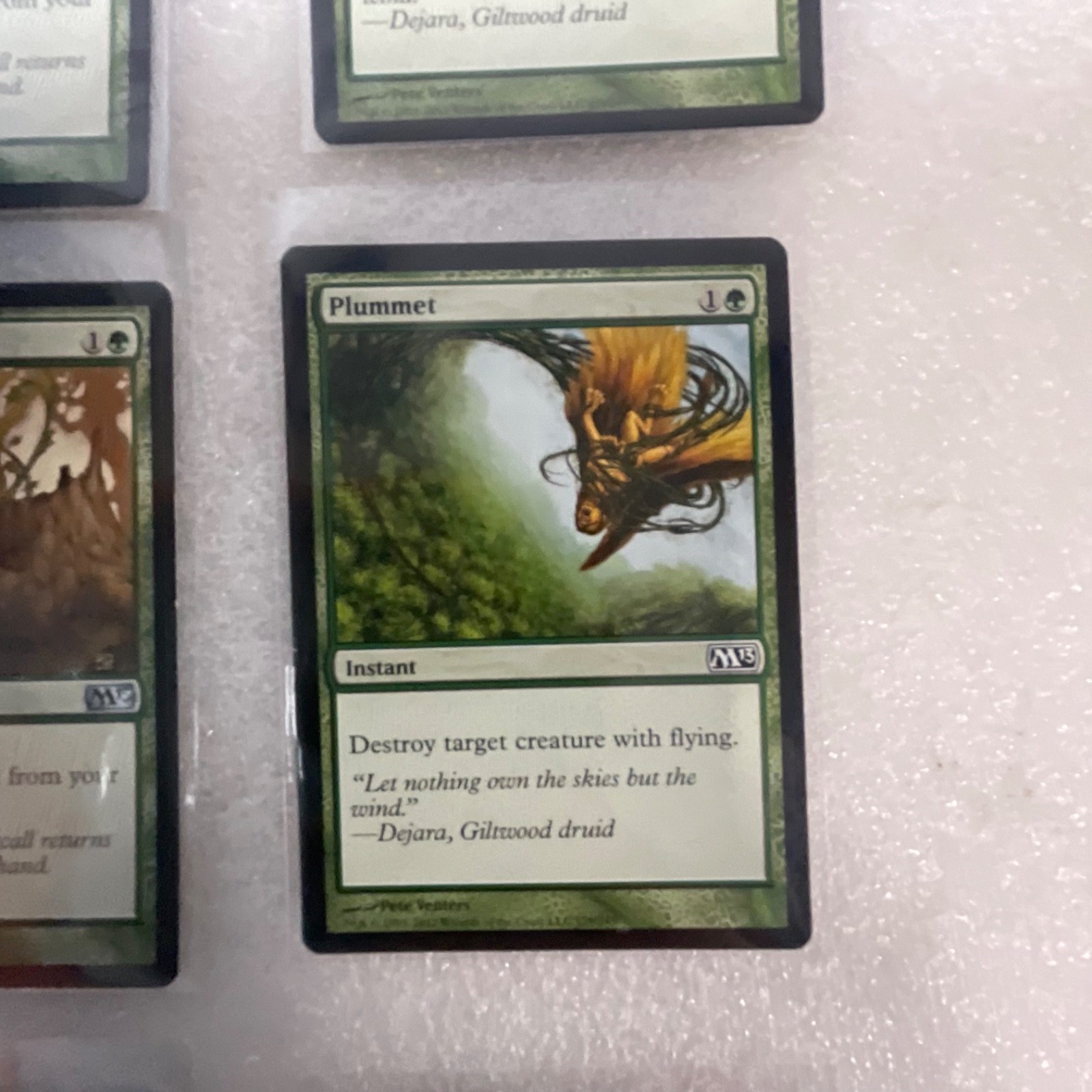 Magic the Gathering Lot of 20 Green M13 Roaring Primadox Titanic Growth - Image 20