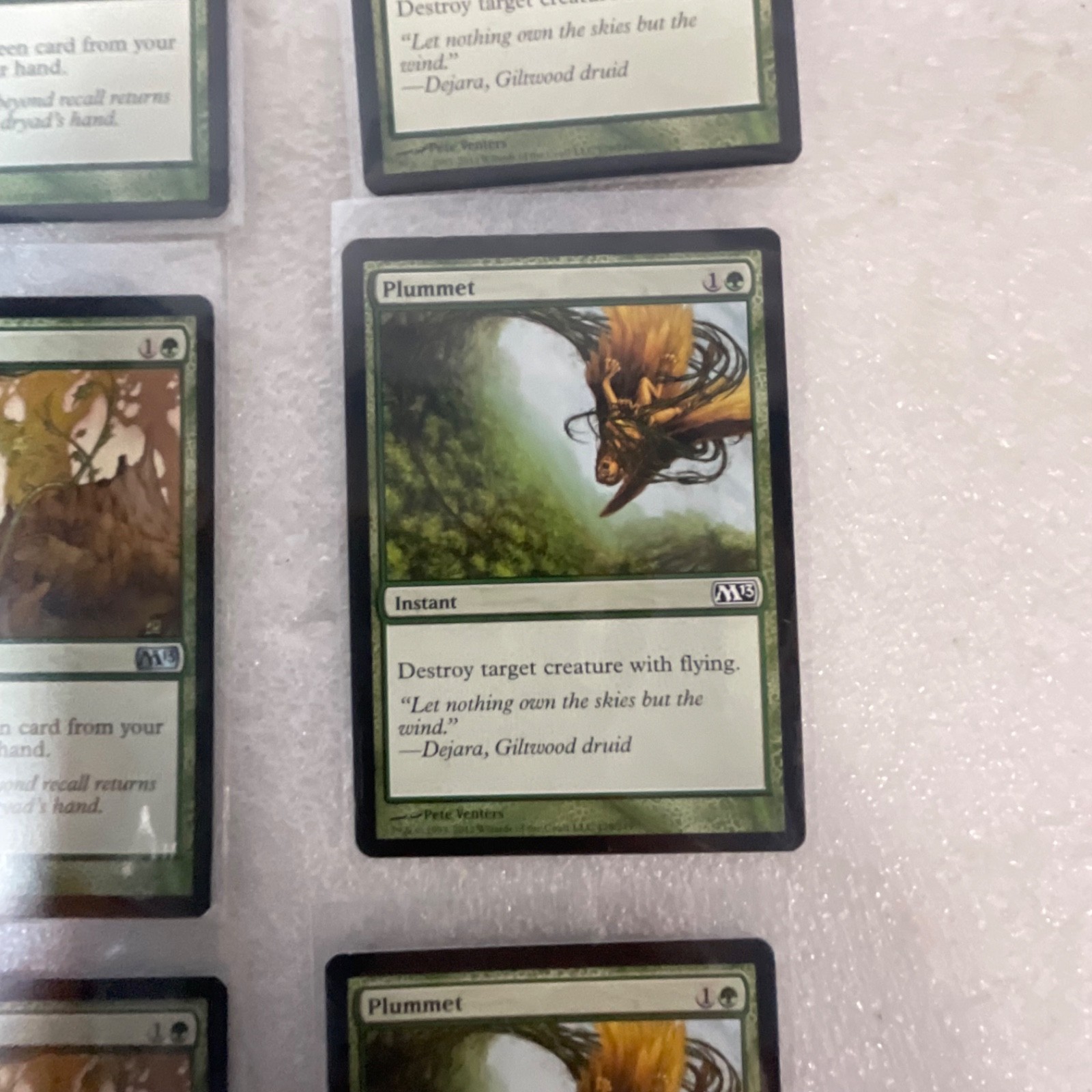 Magic the Gathering Lot of 20 Green M13 Roaring Primadox Titanic Growth - Image 19