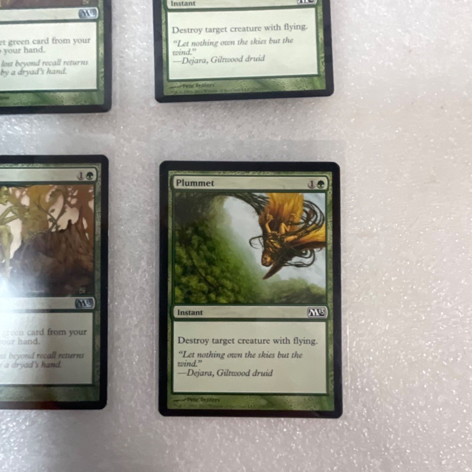 Magic the Gathering Lot of 20 Green M13 Roaring Primadox Titanic Growth - Image 21