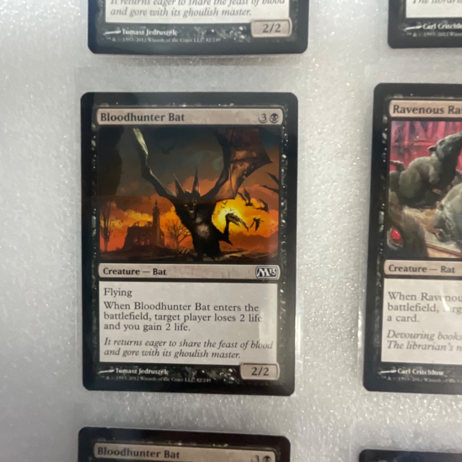 Magic the Gathering Lot of 20 Black M13 Cards Mind Rot Disentomb - Image 4