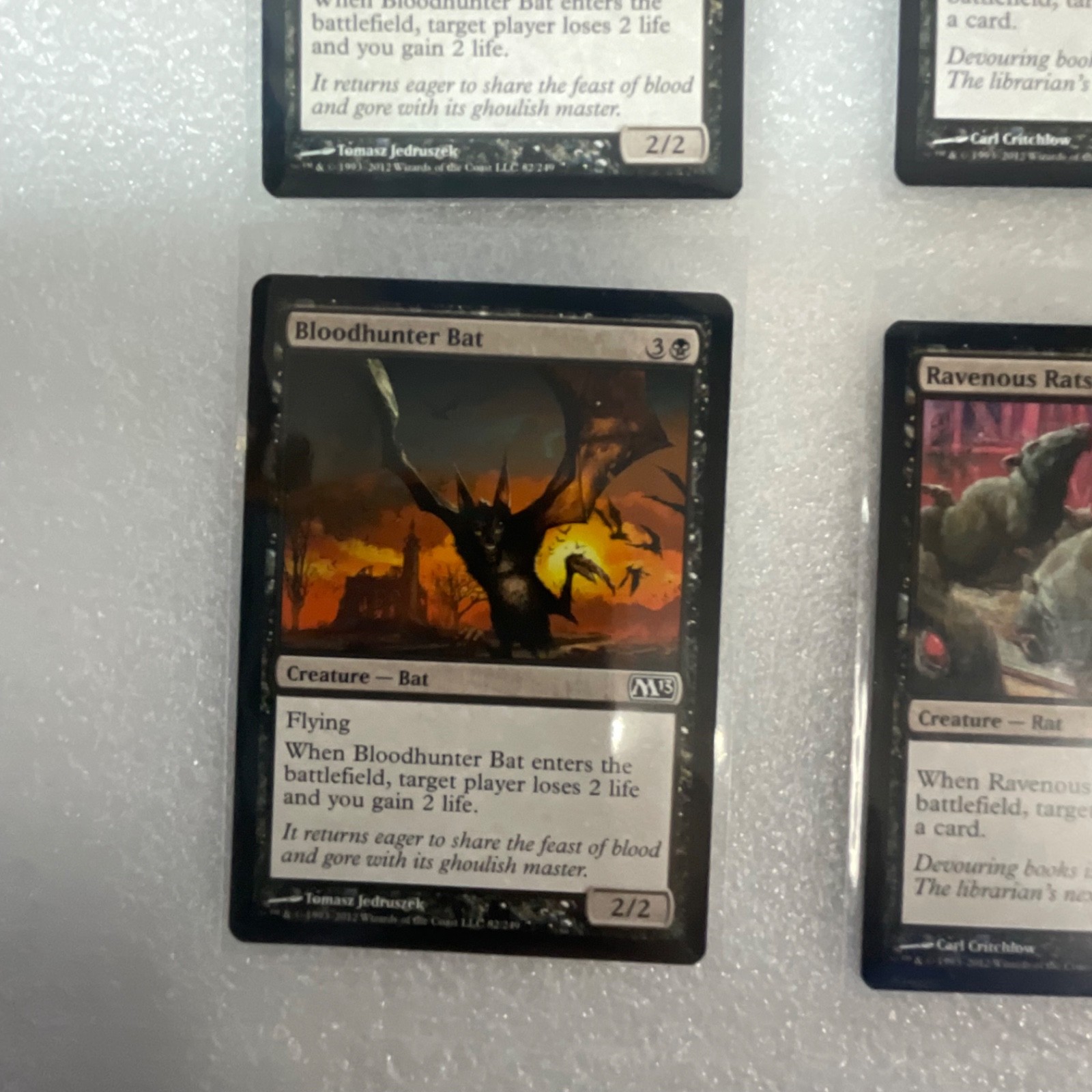 Magic the Gathering Lot of 20 Black M13 Cards Mind Rot Disentomb - Image 5