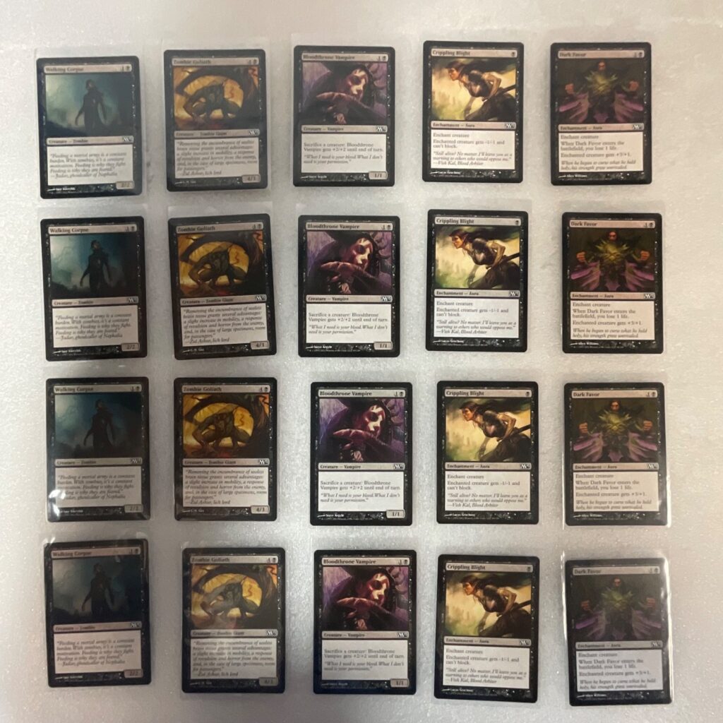 Magic the Gathering Lot of 20 Black M13 Bloodthrone Vampire - Image 1