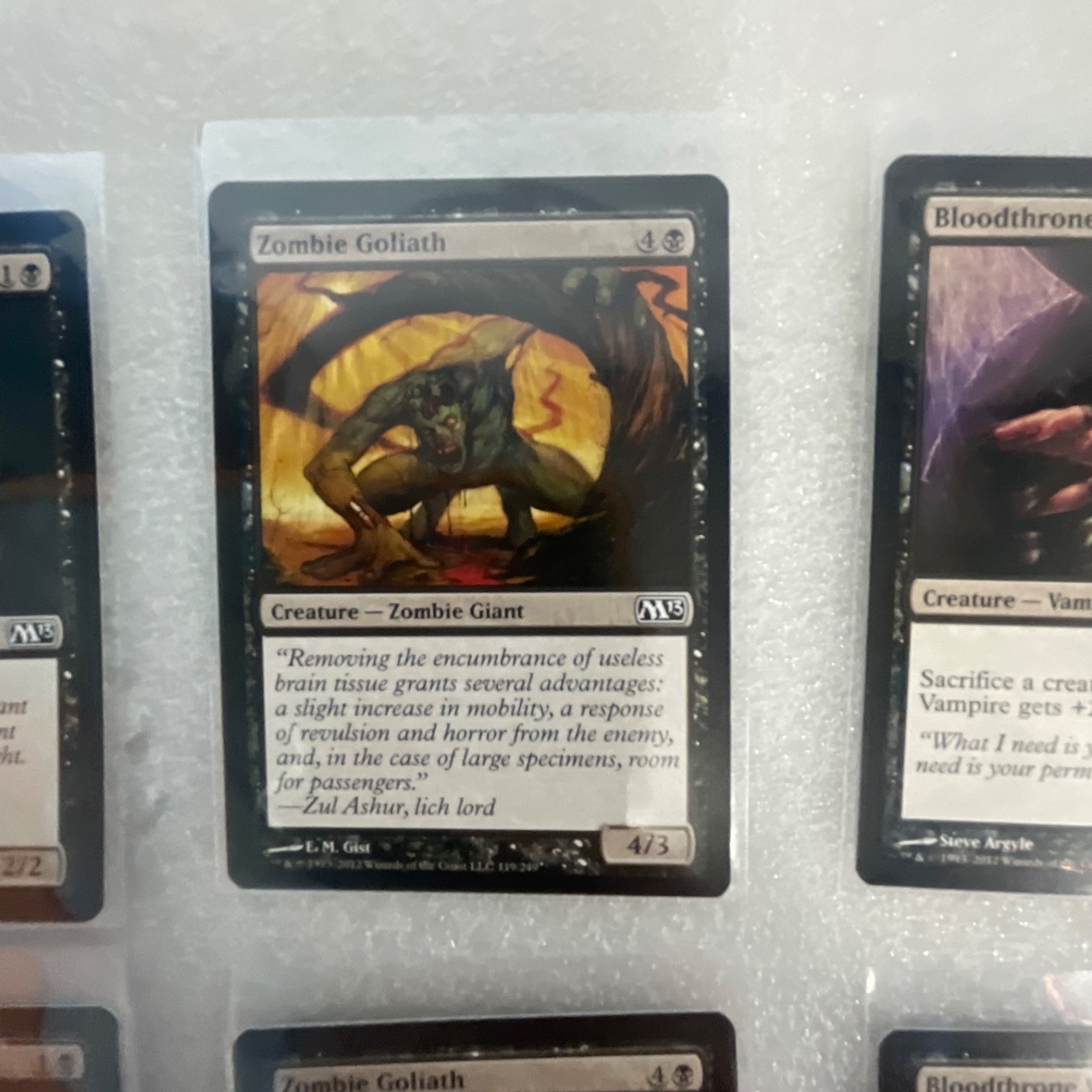 Magic the Gathering Lot of 20 Black M13 Bloodthrone Vampire - Image 9
