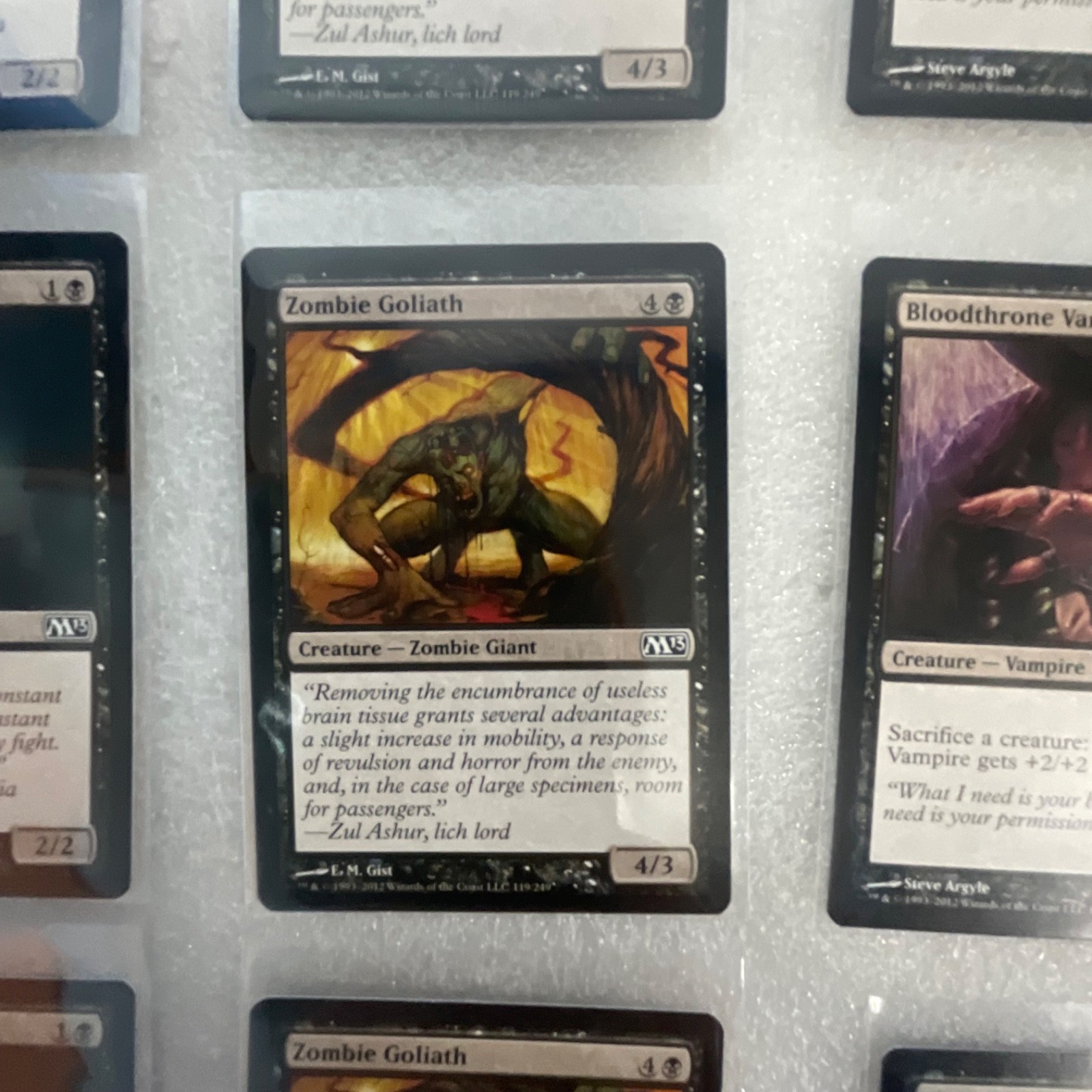 Magic the Gathering Lot of 20 Black M13 Bloodthrone Vampire - Image 8