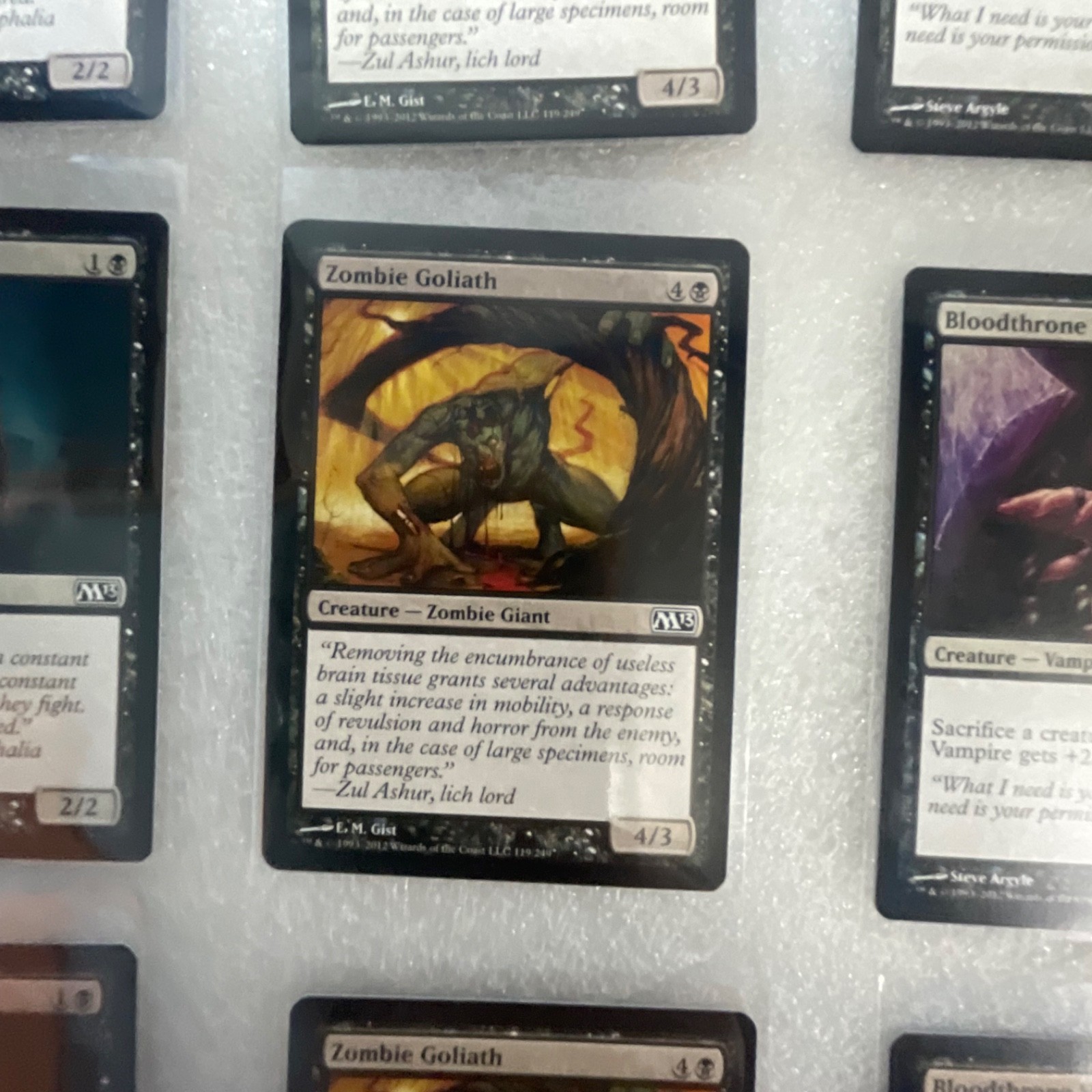 Magic the Gathering Lot of 20 Black M13 Bloodthrone Vampire - Image 7