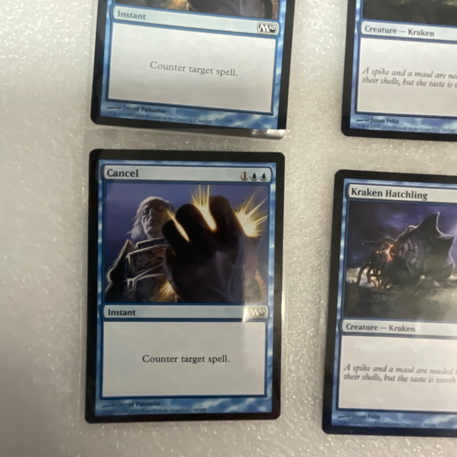 Magic the Gathering Lot of 20 Blue Cards M13 Cancel Negate Sleep - Image 5
