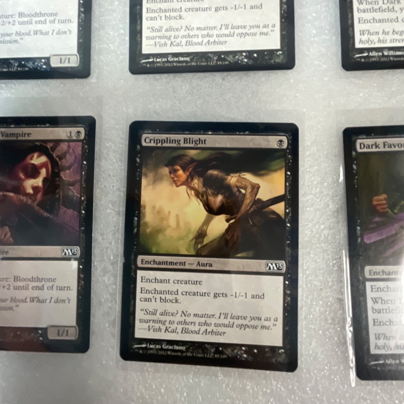 Magic the Gathering Lot of 20 Black M13 Bloodthrone Vampire - Image 14